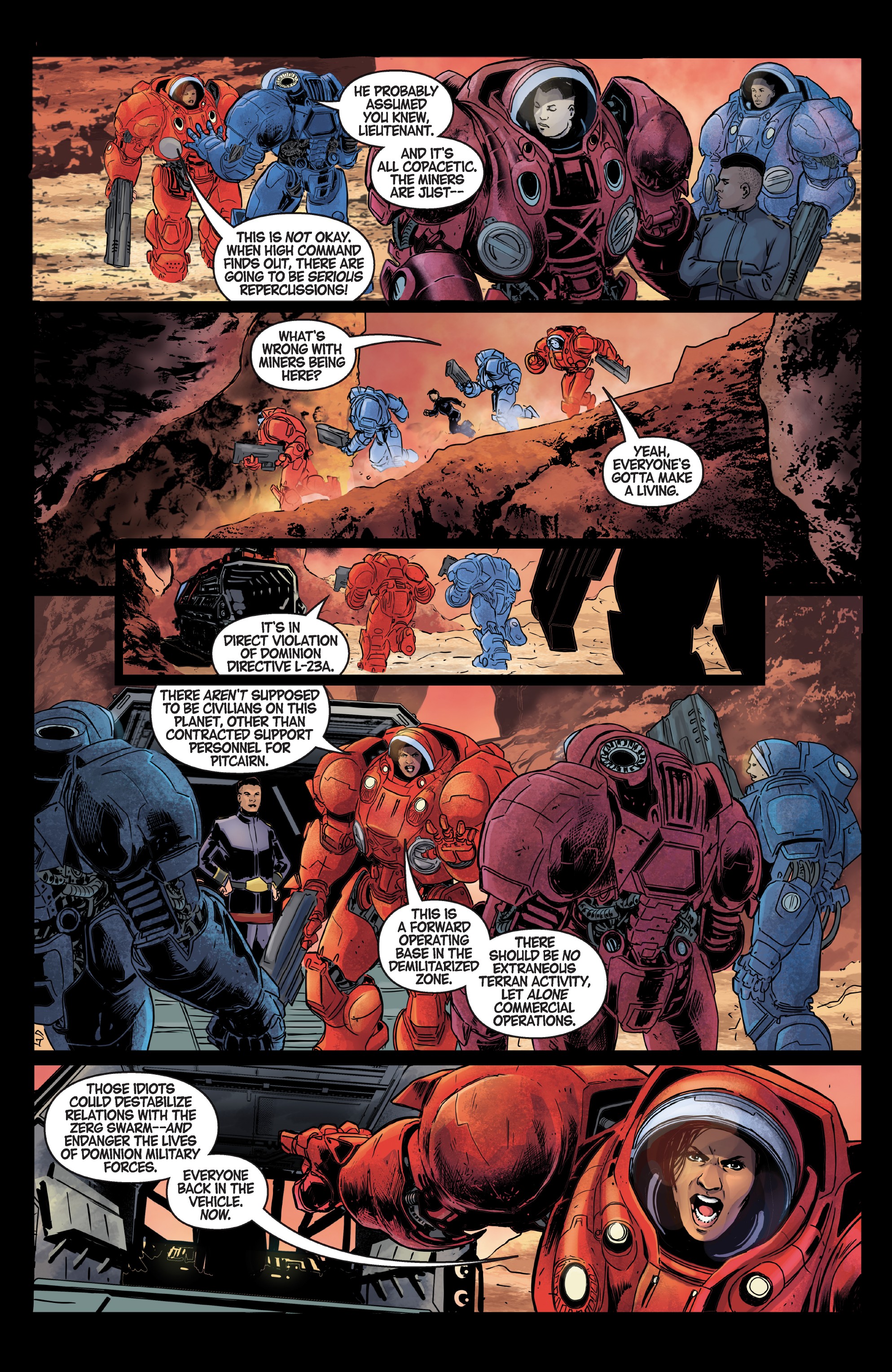 Read online StarCraft: Soldiers comic -  Issue #1 - 18