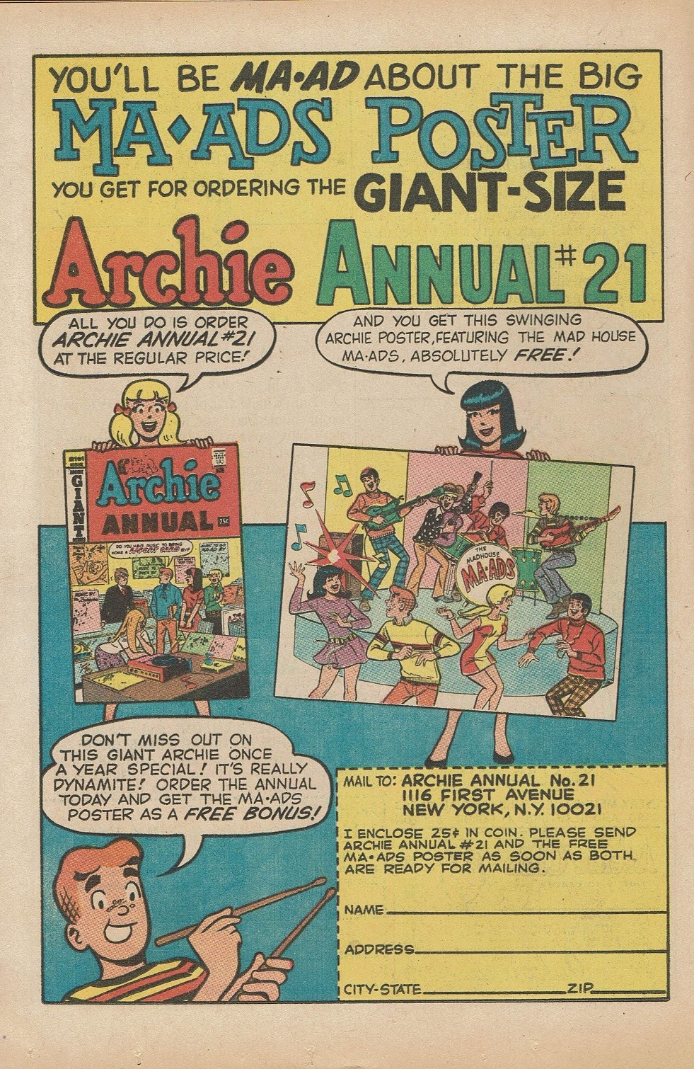 Read online Life With Archie (1958) comic -  Issue #87 - 12