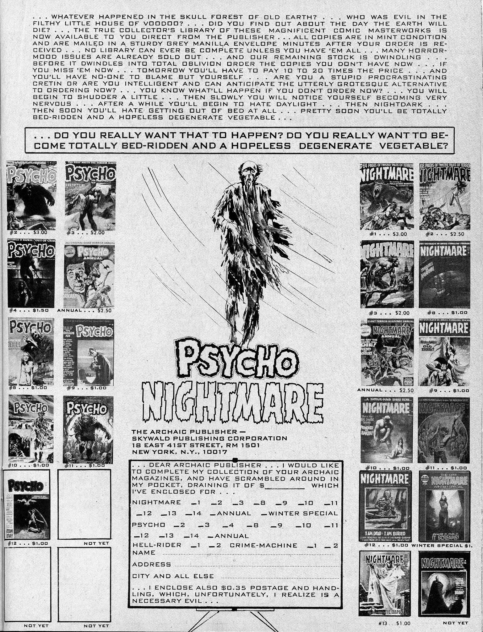 Read online Nightmare (1970) comic -  Issue #13 - 43