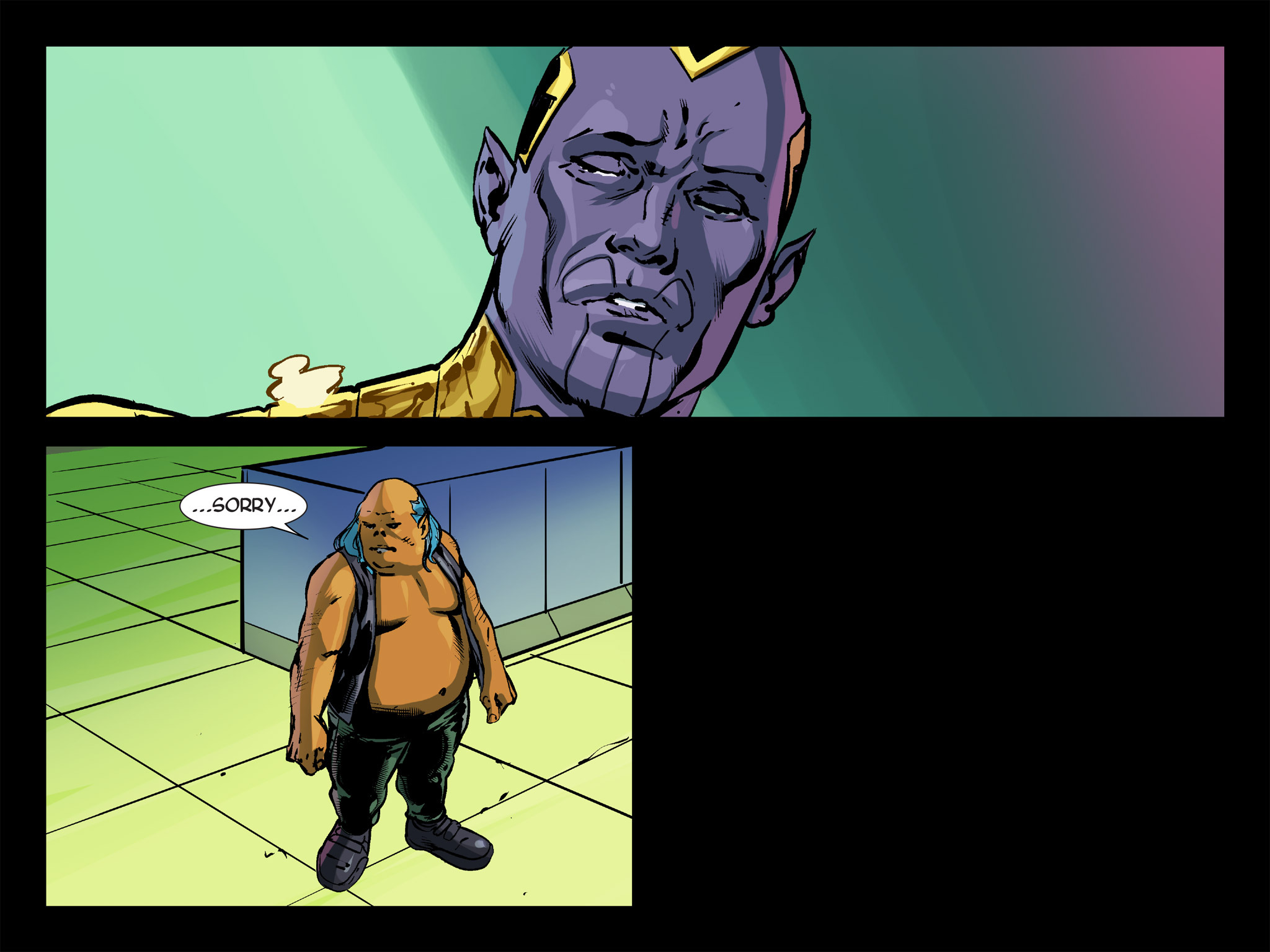 Read online Thanos: A God Up There Listening comic -  Issue # TPB - 100