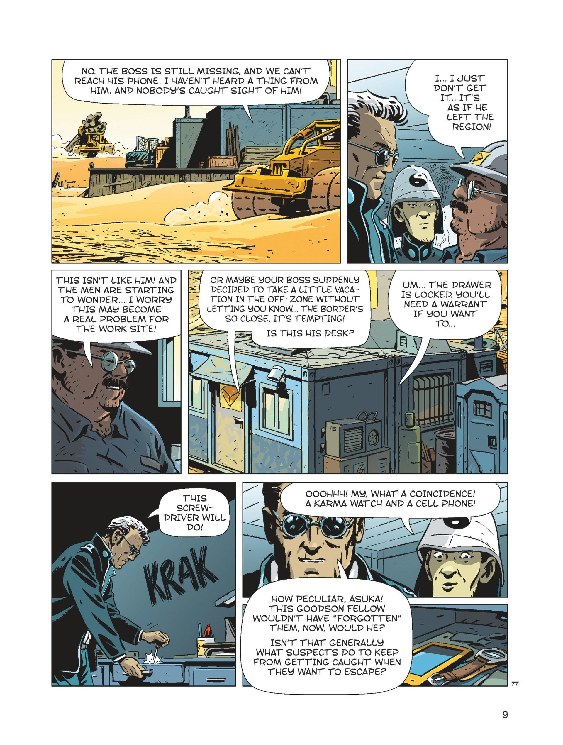 Read online Karma City comic -  Issue #4 - 10