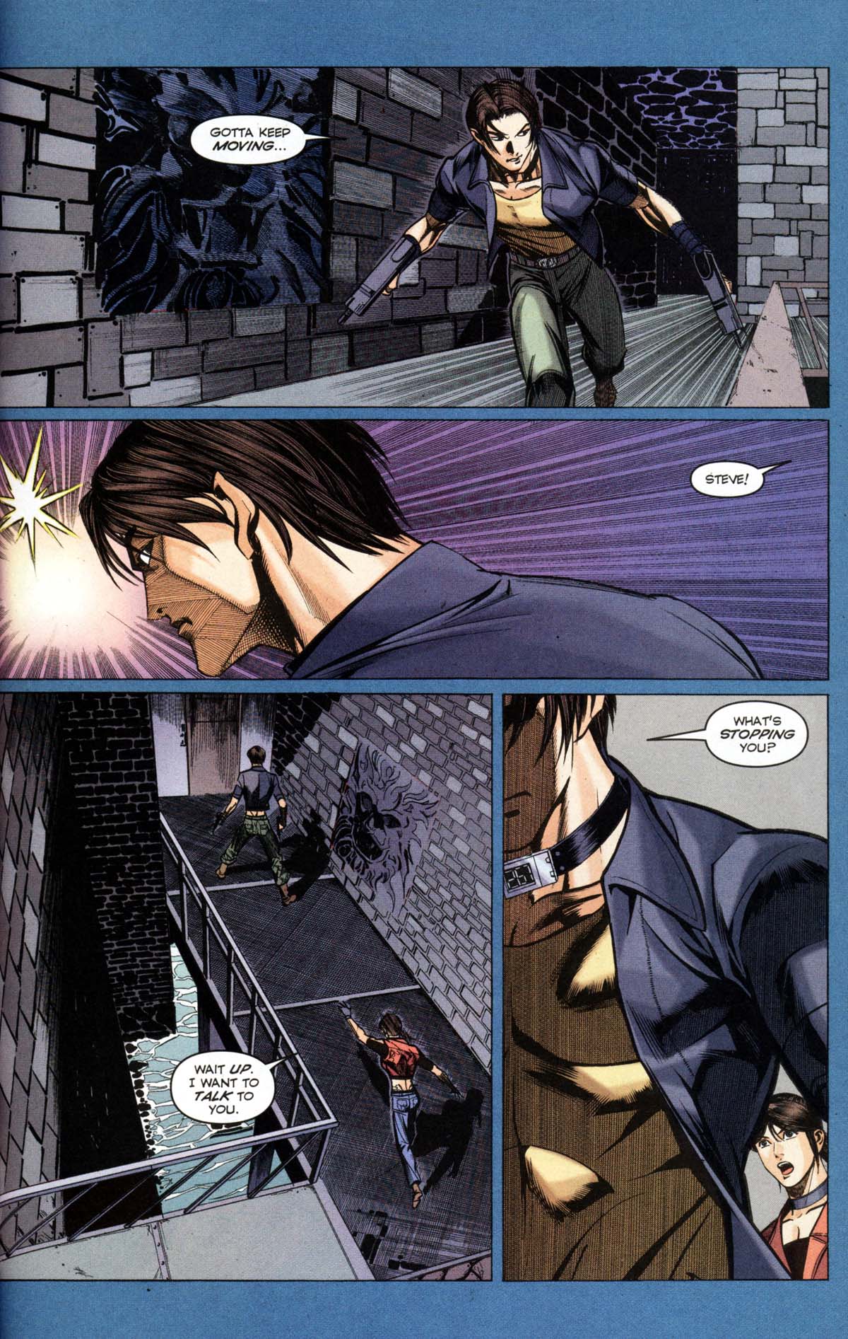 Read online Resident Evil Code: Veronica comic -  Issue #1 - 107