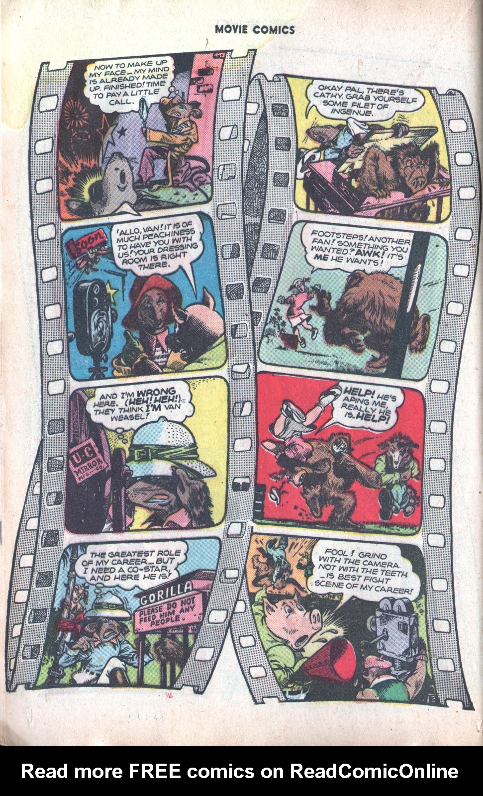 Read online Movie Comics (1946) comic -  Issue #2 - 16