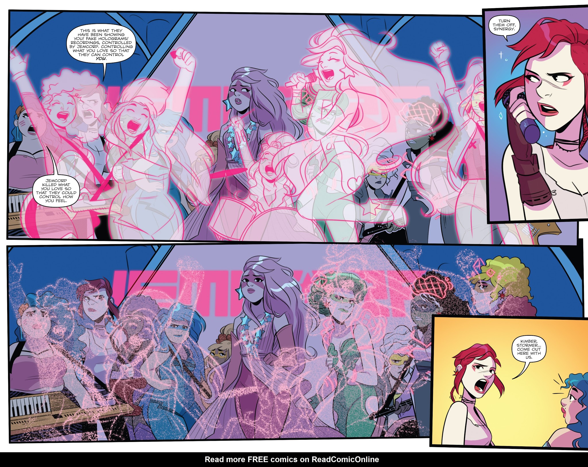 Read online Jem and the Holograms: The Misfits: Infinite comic -  Issue #3 - 8