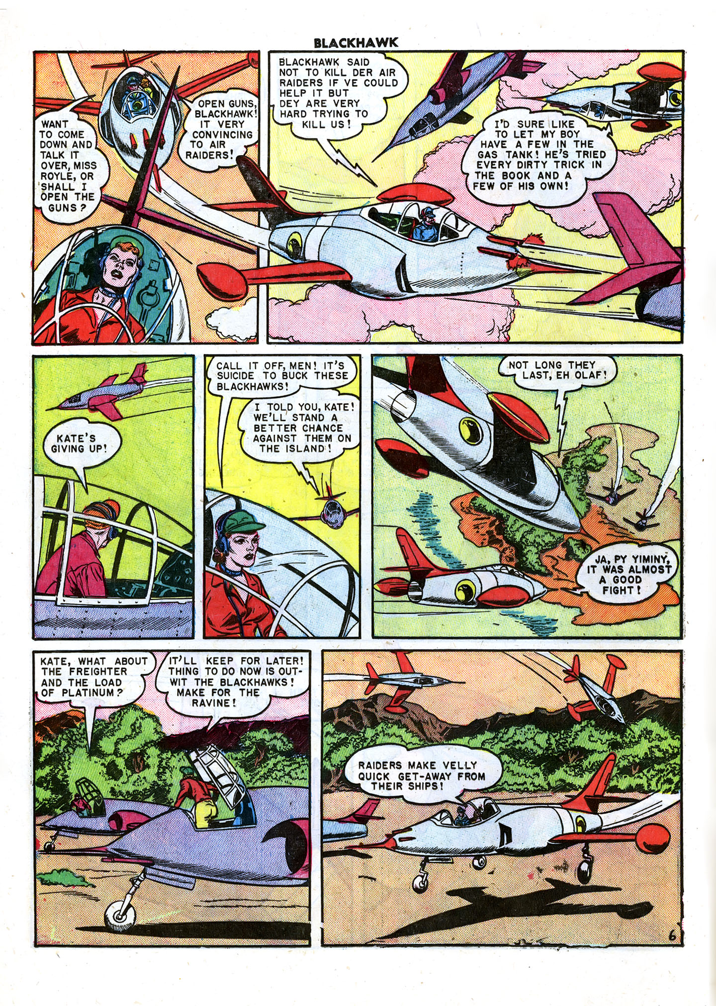 Read online Blackhawk (1957) comic -  Issue #36 - 20