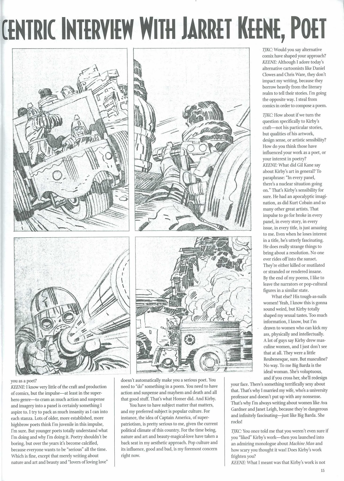 Read online The Jack Kirby Collector comic -  Issue #40 - 17
