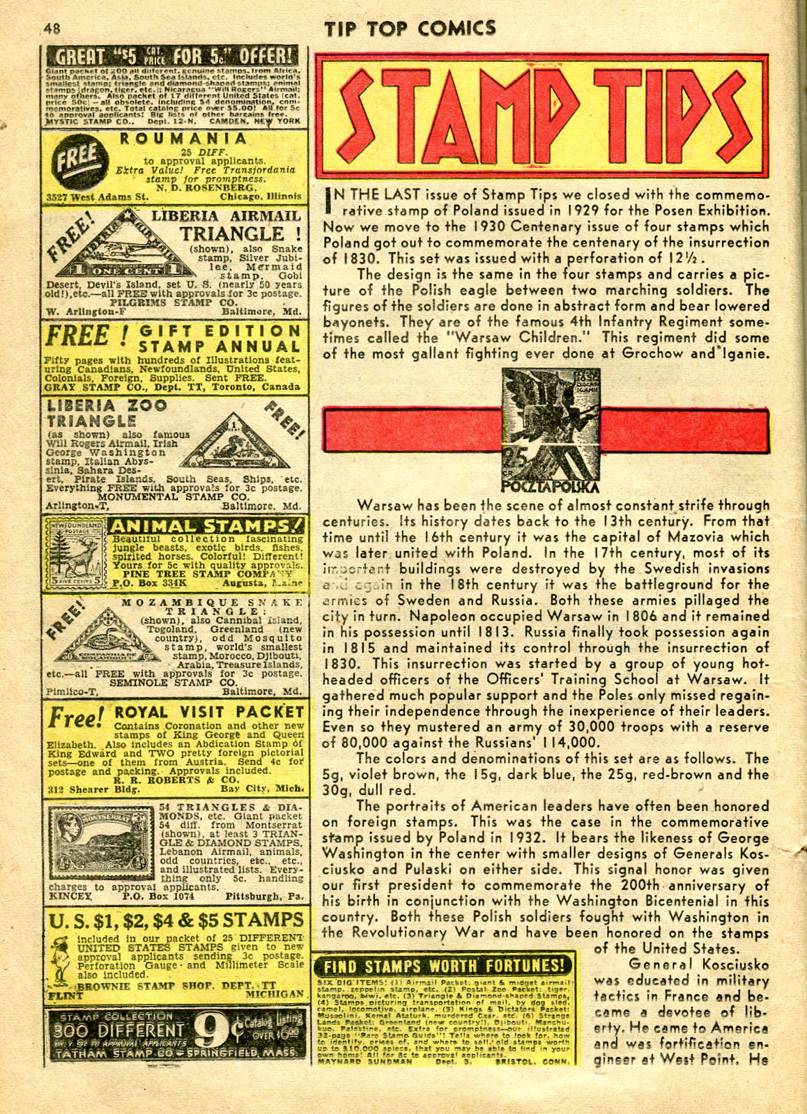 Read online Tip Top Comics comic -  Issue #42 - 46
