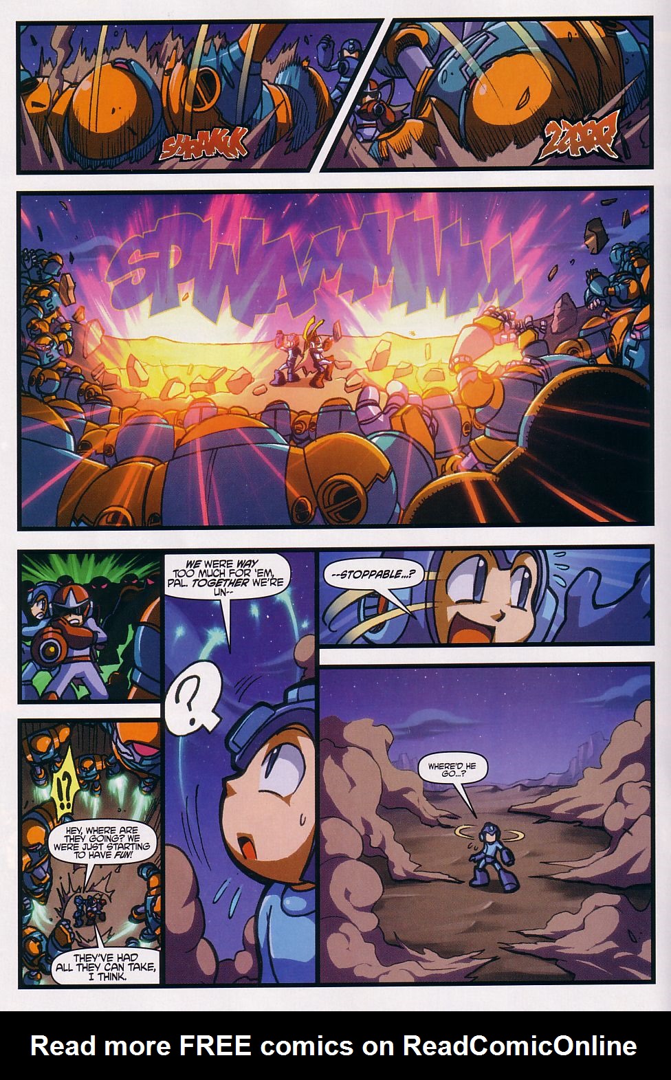 Read online Mega Man (2003) comic -  Issue #3 - 10