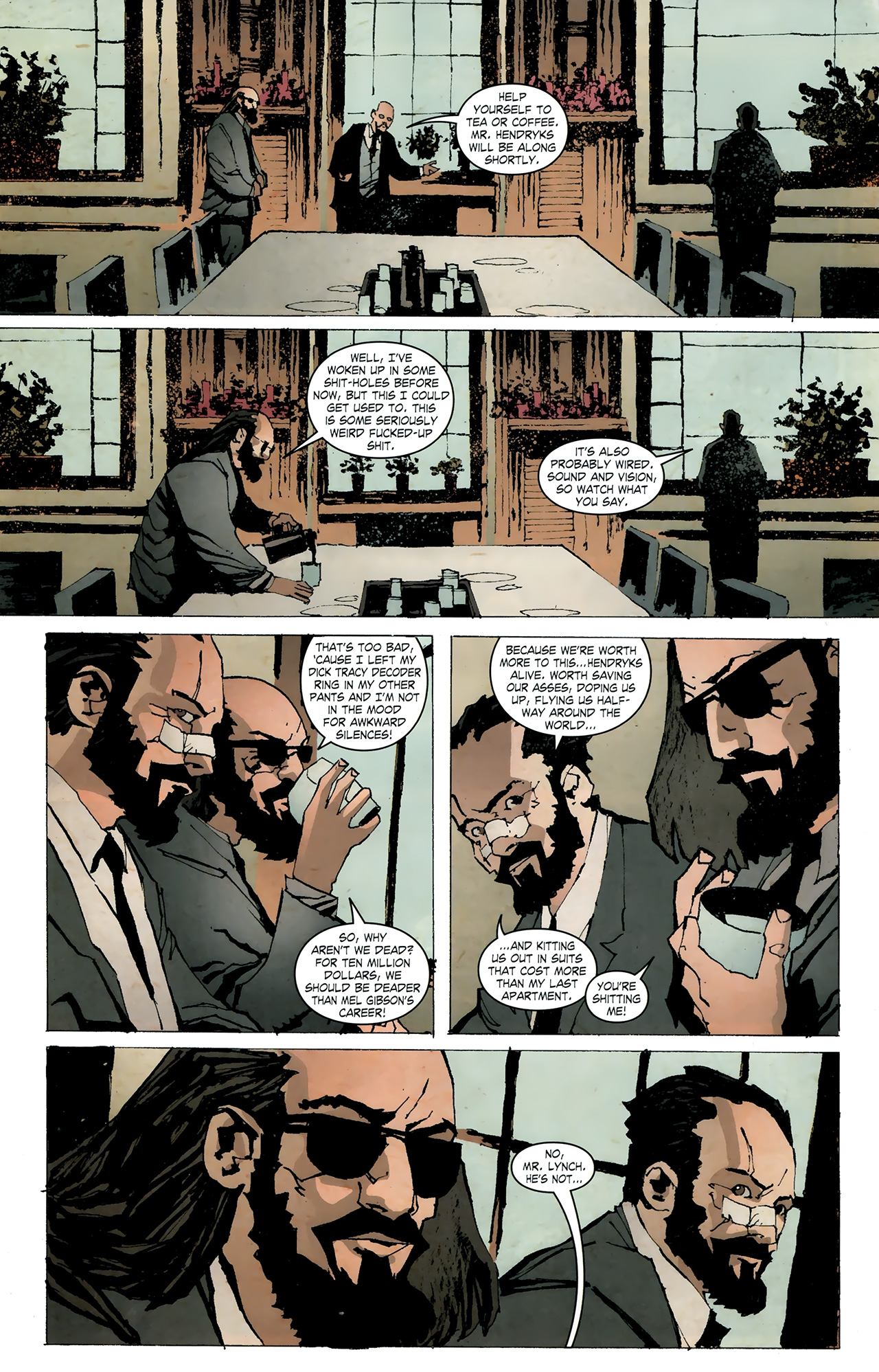 Read online Kane & Lynch comic -  Issue #3 - 4