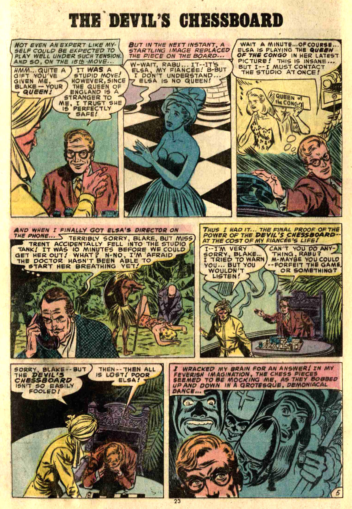 Read online House of Mystery (1951) comic -  Issue #226 - 23