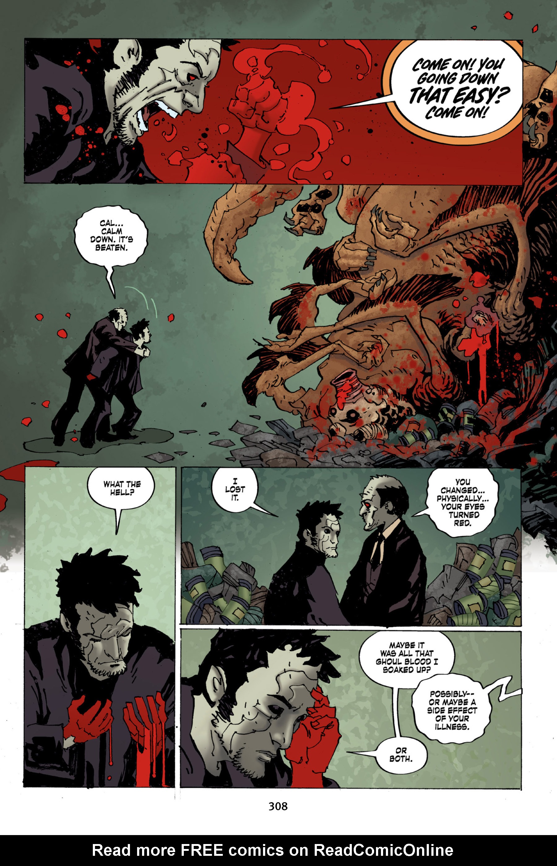 Read online Criminal Macabre Omnibus comic -  Issue # TPB 3 - 308