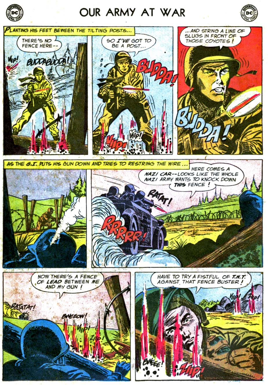 Read online Our Army at War (1952) comic -  Issue #62 - 14