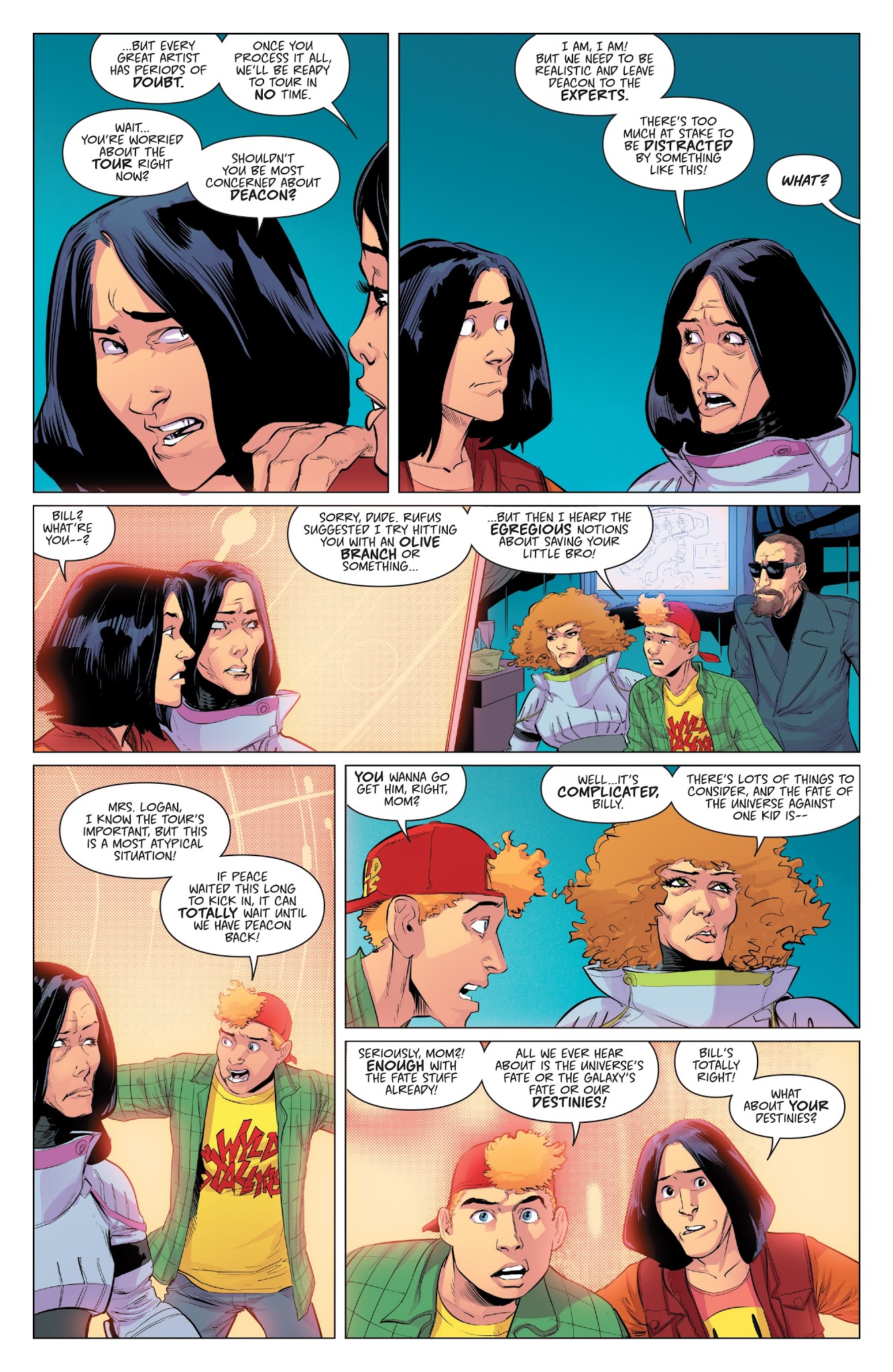 Read online Bill & Ted Save the Universe comic -  Issue #4 - 16