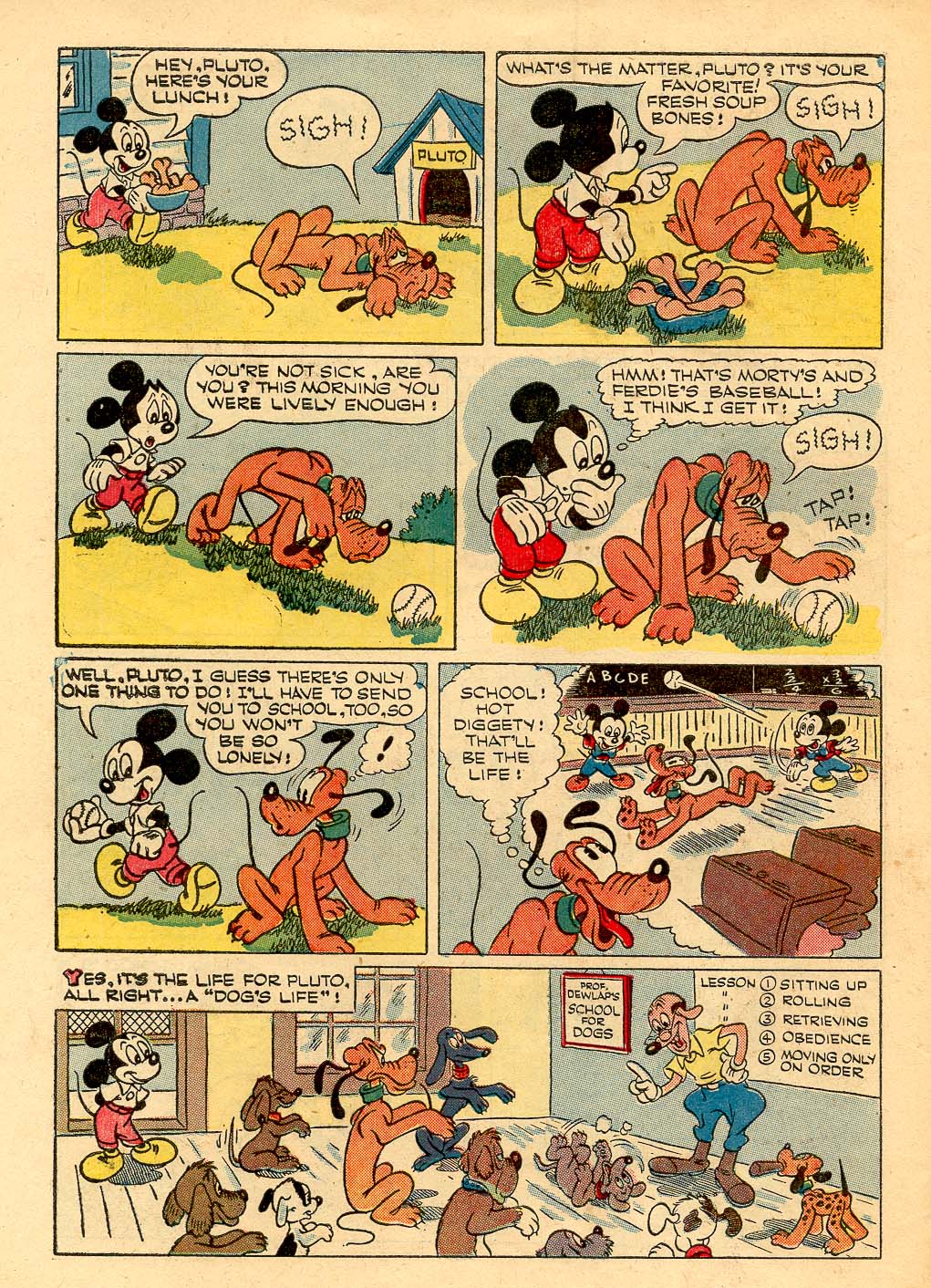 Read online Walt Disney's Mickey Mouse comic -  Issue #33 - 34