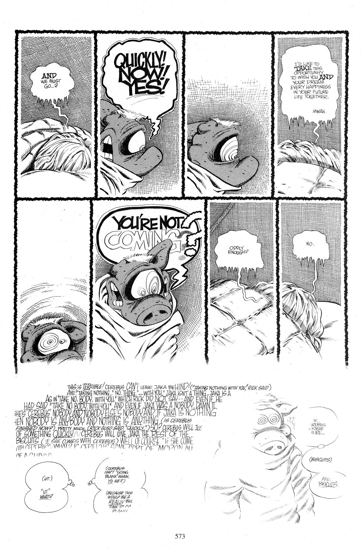 Read online Cerebus comic -  Issue #261 - 10