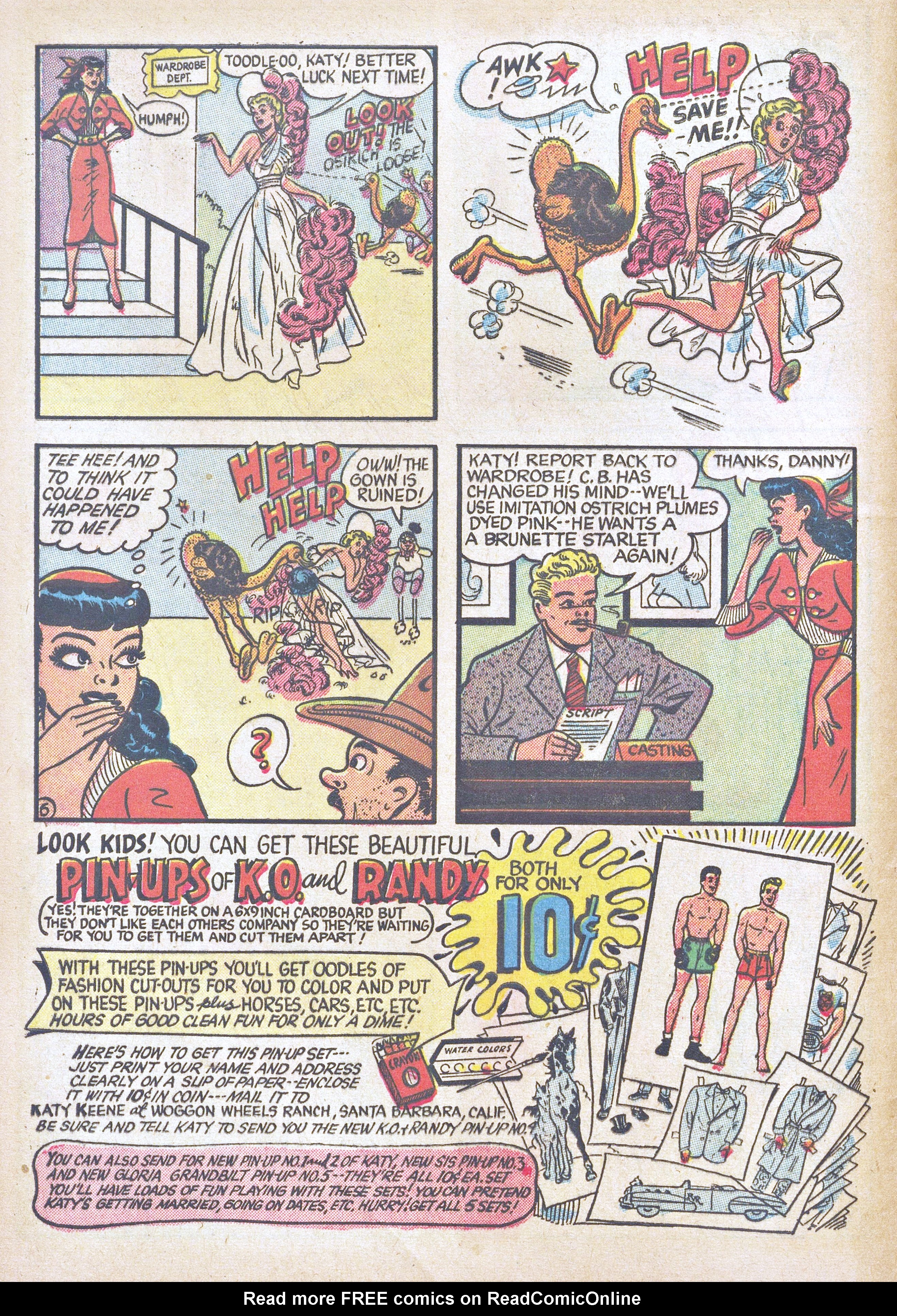 Read online Katy Keene (1949) comic -  Issue #10 - 8
