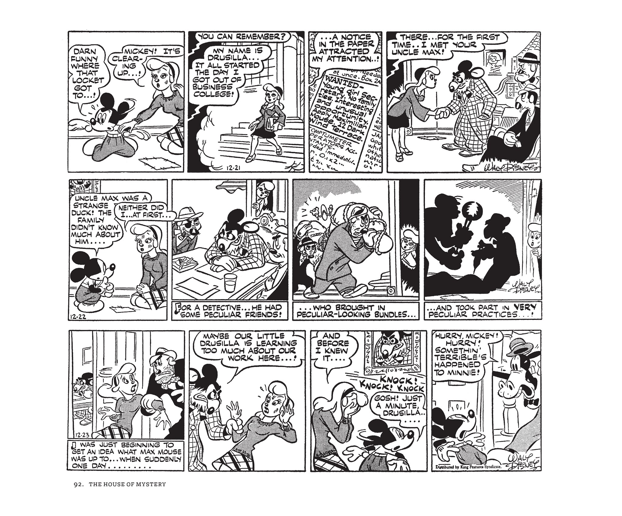 Read online Walt Disney's Mickey Mouse by Floyd Gottfredson comic -  Issue # TPB 8 (Part 1) - 92