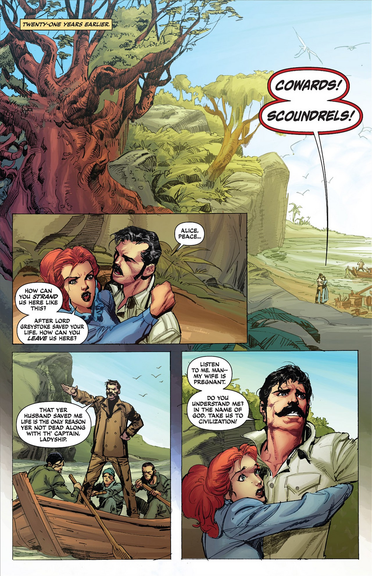 Read online Lord Of The Jungle (2012) comic -  Issue #1 - 9