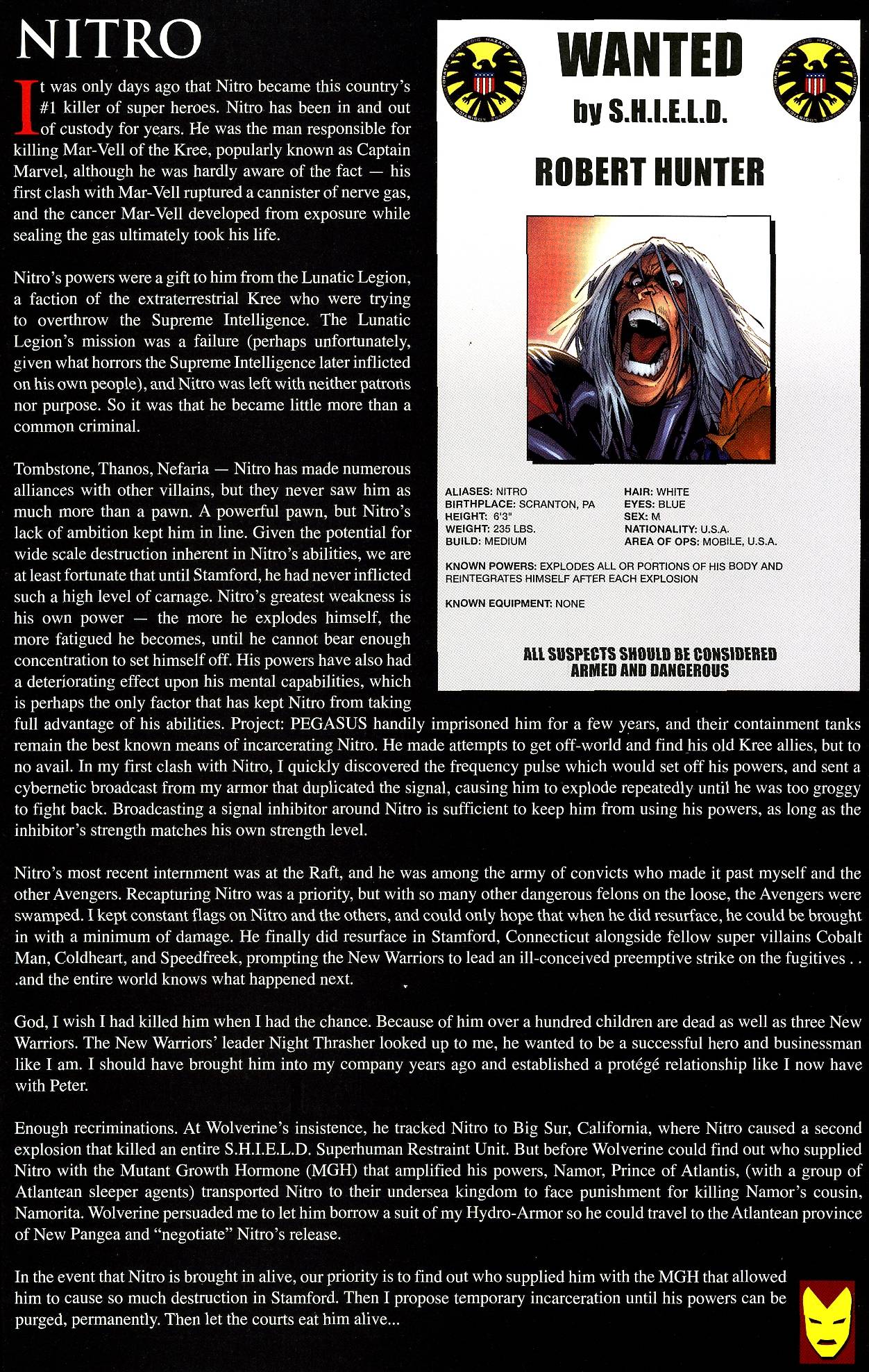 Read online Civil War Files comic -  Issue # Full - 29