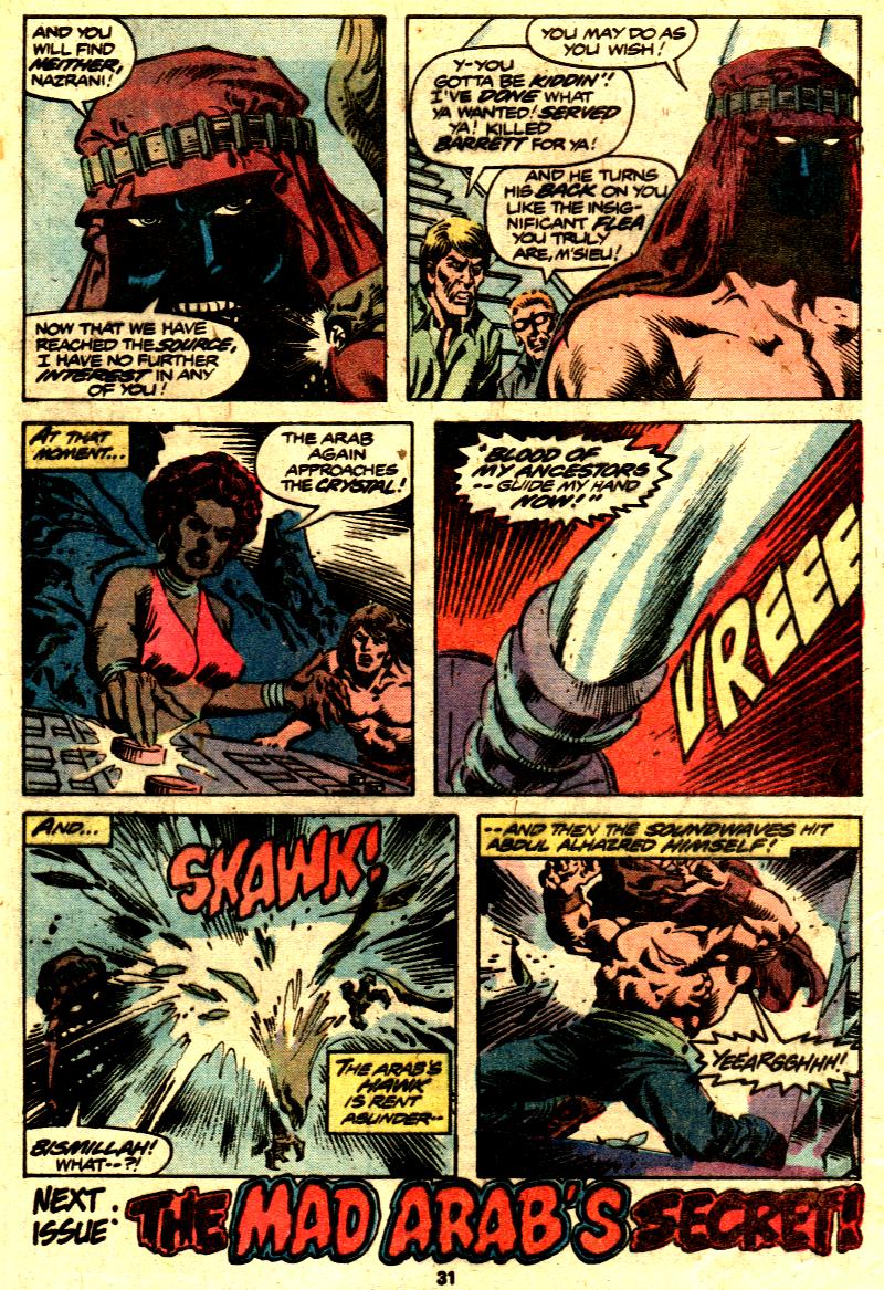 Read online Tarzan (1977) comic -  Issue #21 - 19
