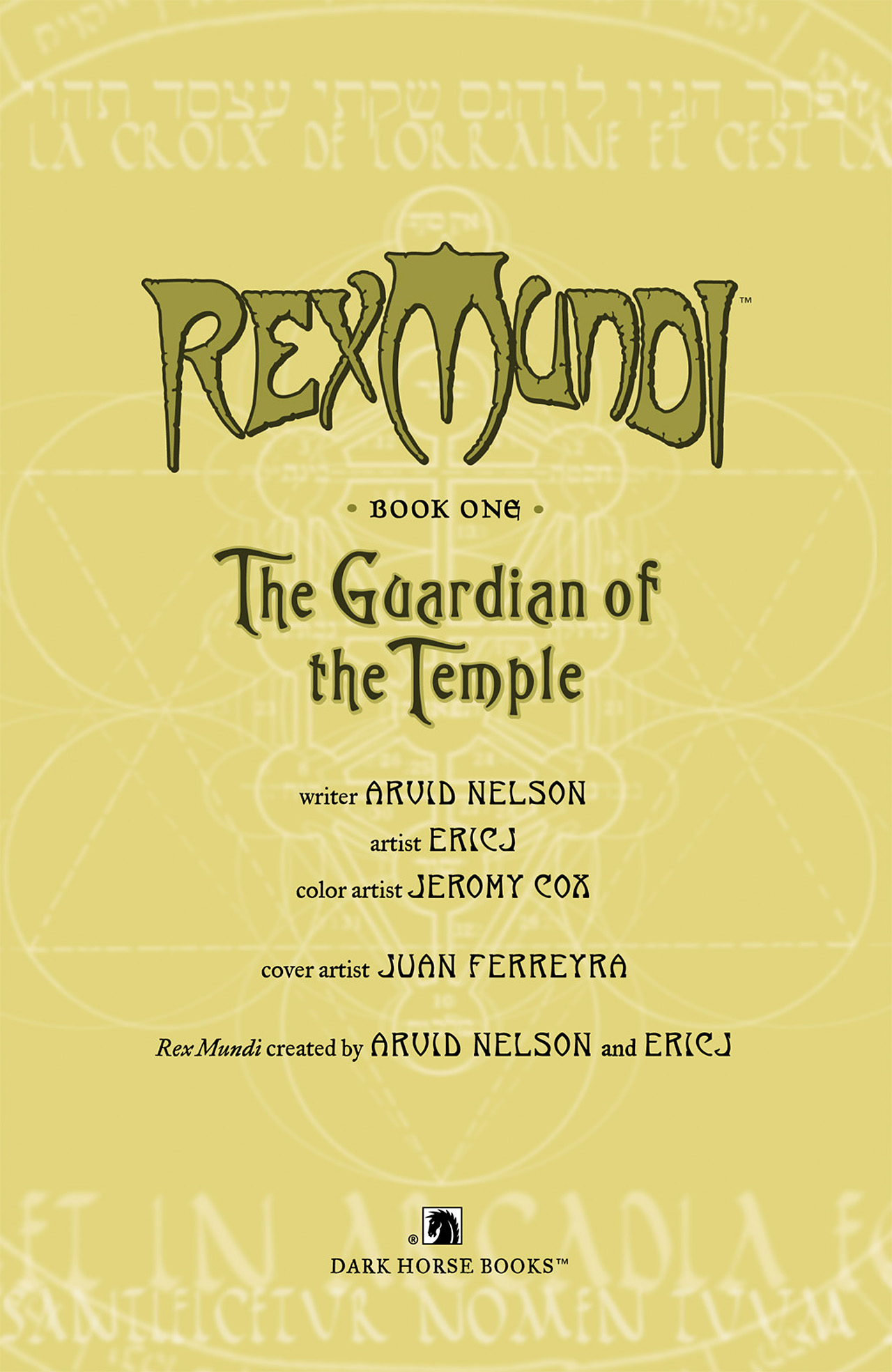 Read online Rex Mundi (2006) comic -  Issue # TPB 1 - 3