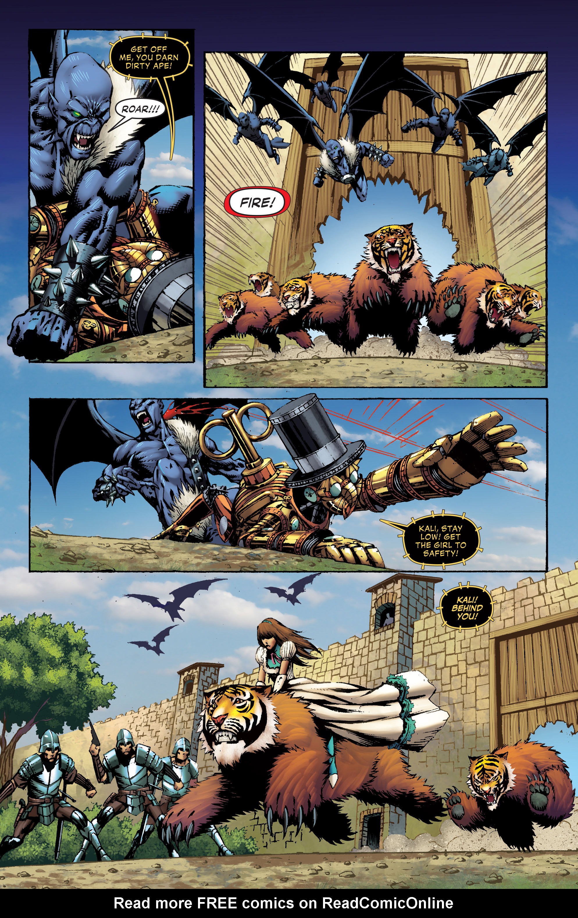 Read online Legends of Oz: Tik-Tok and the Kalidah comic -  Issue #3 - 8