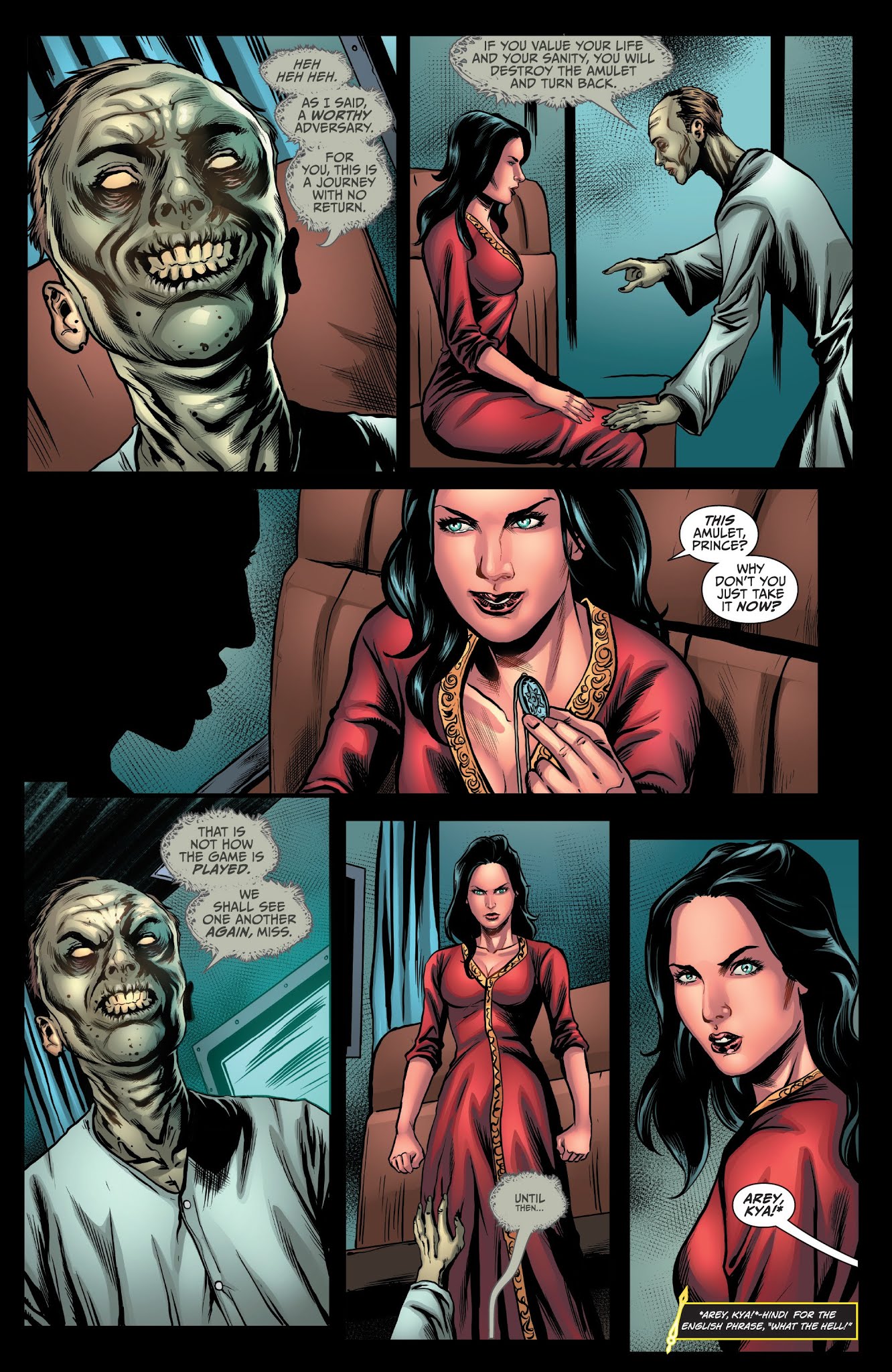Read online Van Helsing: Sword of Heaven comic -  Issue #2 - 14