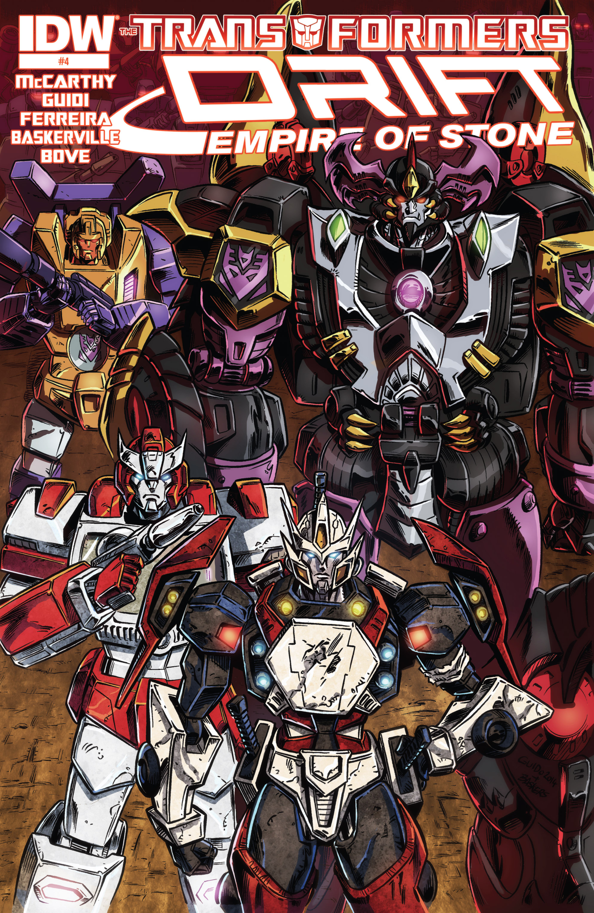 Read online The Transformers: Drift - Empire of Stone comic -  Issue #4 - 1