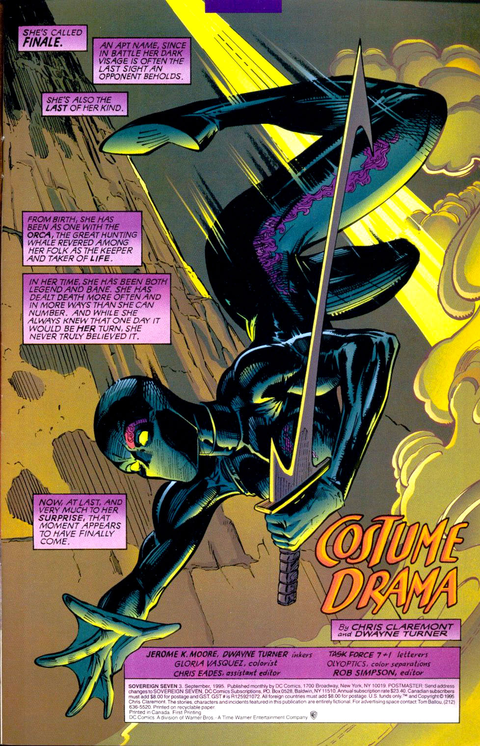 Read online Sovereign Seven comic -  Issue #3 - 2