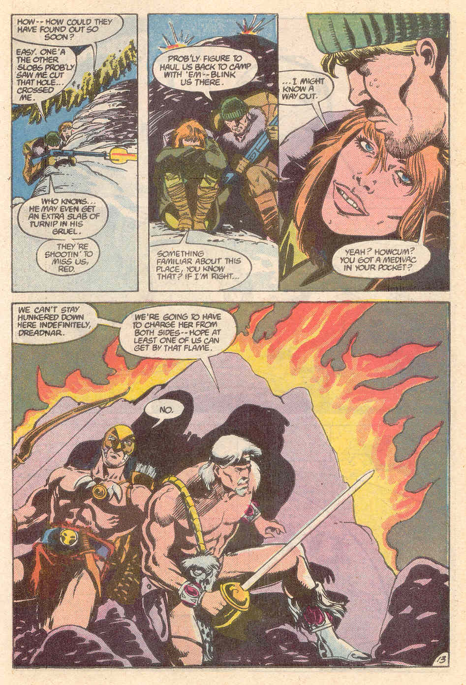 Read online Warlord (1976) comic -  Issue #128 - 13