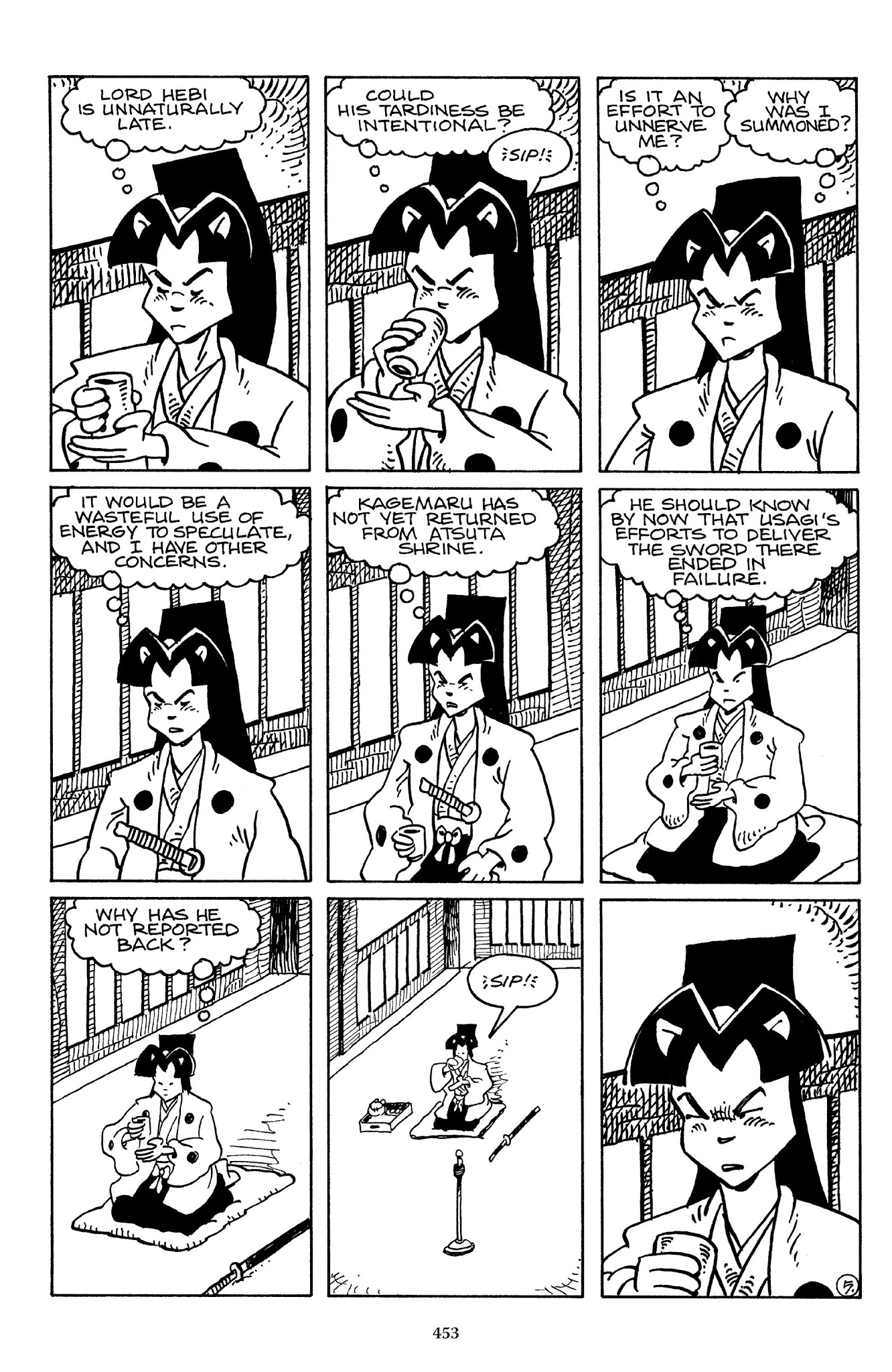 Read online The Usagi Yojimbo Saga comic -  Issue # TPB 3 - 449