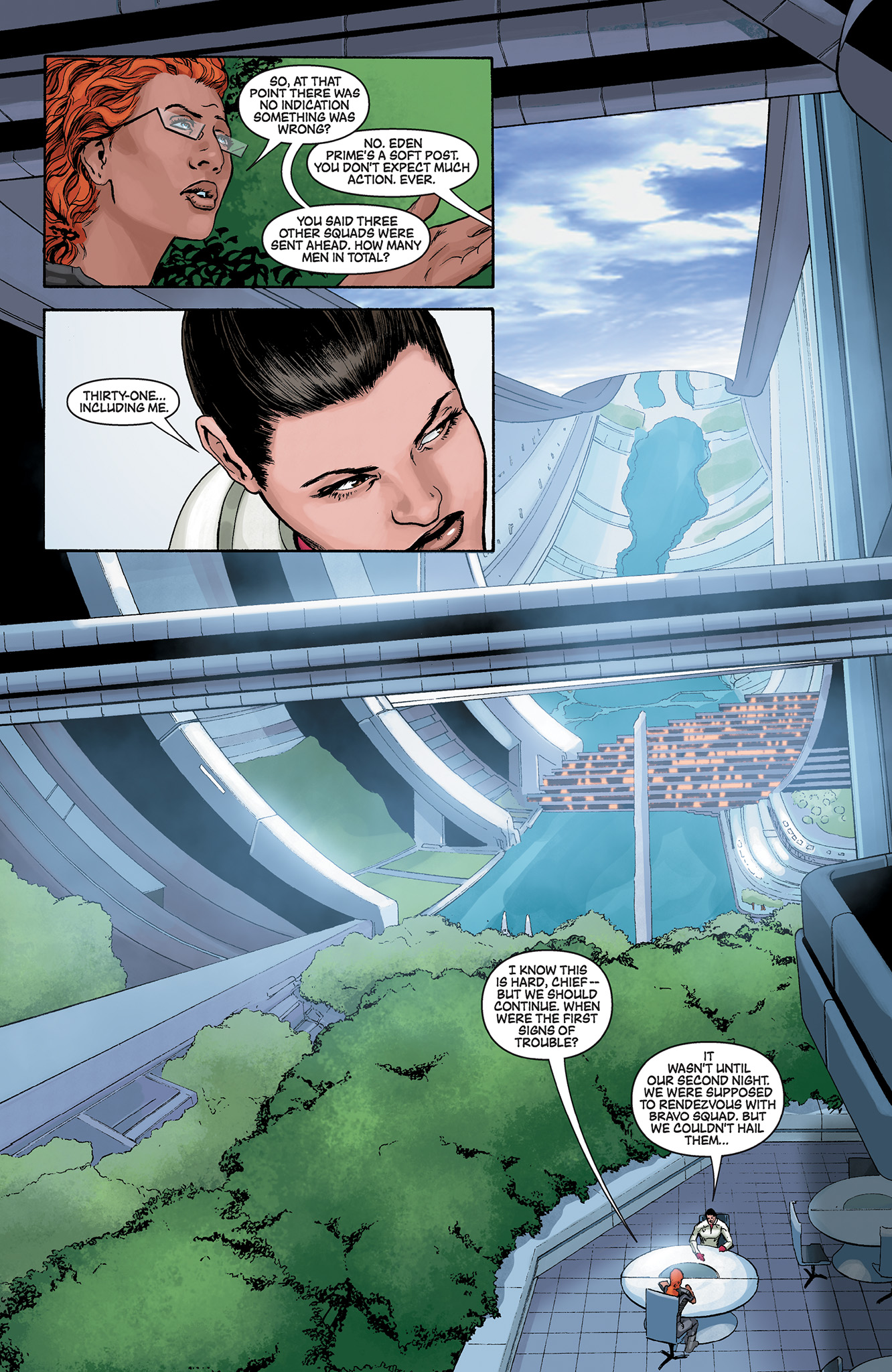 Read online Mass Effect: Foundation comic -  Issue #3 - 13