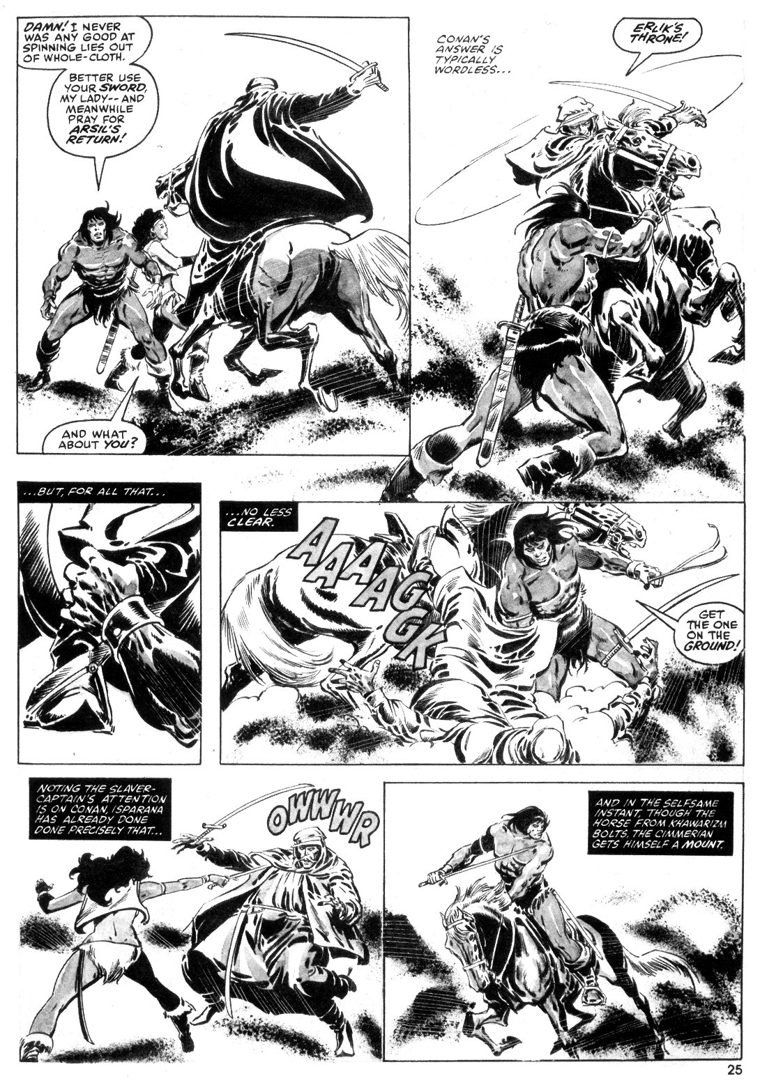 Read online The Savage Sword Of Conan comic -  Issue #55 - 25