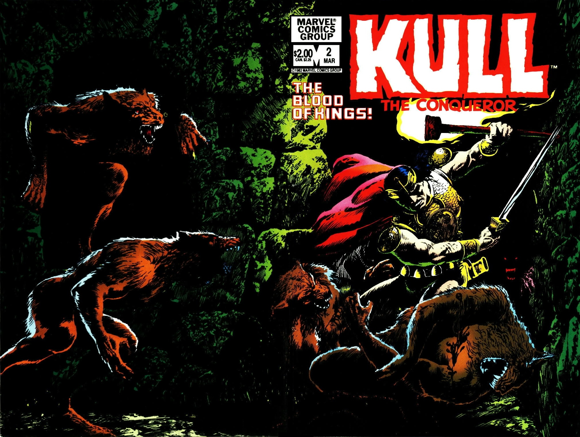 Read online Kull The Conqueror (1982) comic -  Issue #2 - 1