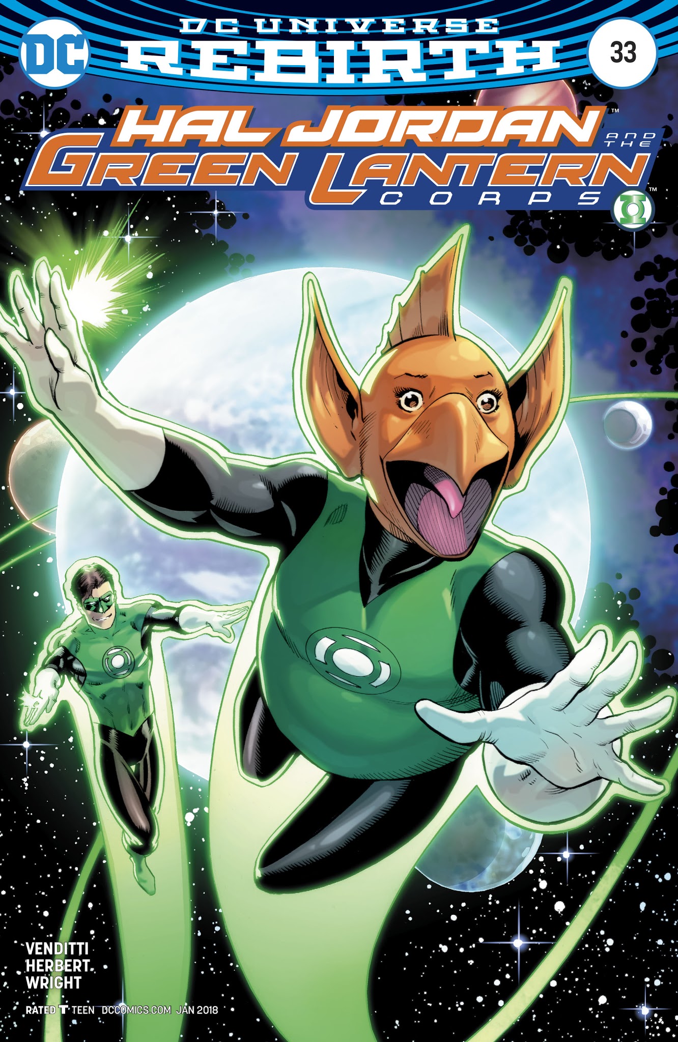 Read online Hal Jordan And The Green Lantern Corps comic -  Issue #33 - 3