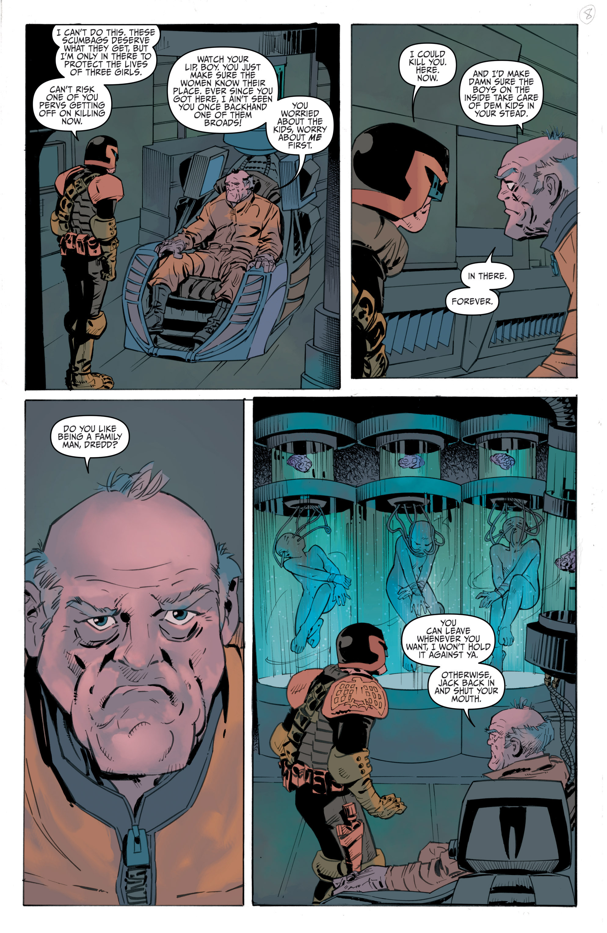 Read online Judge Dredd (2015) comic -  Issue #6 - 12
