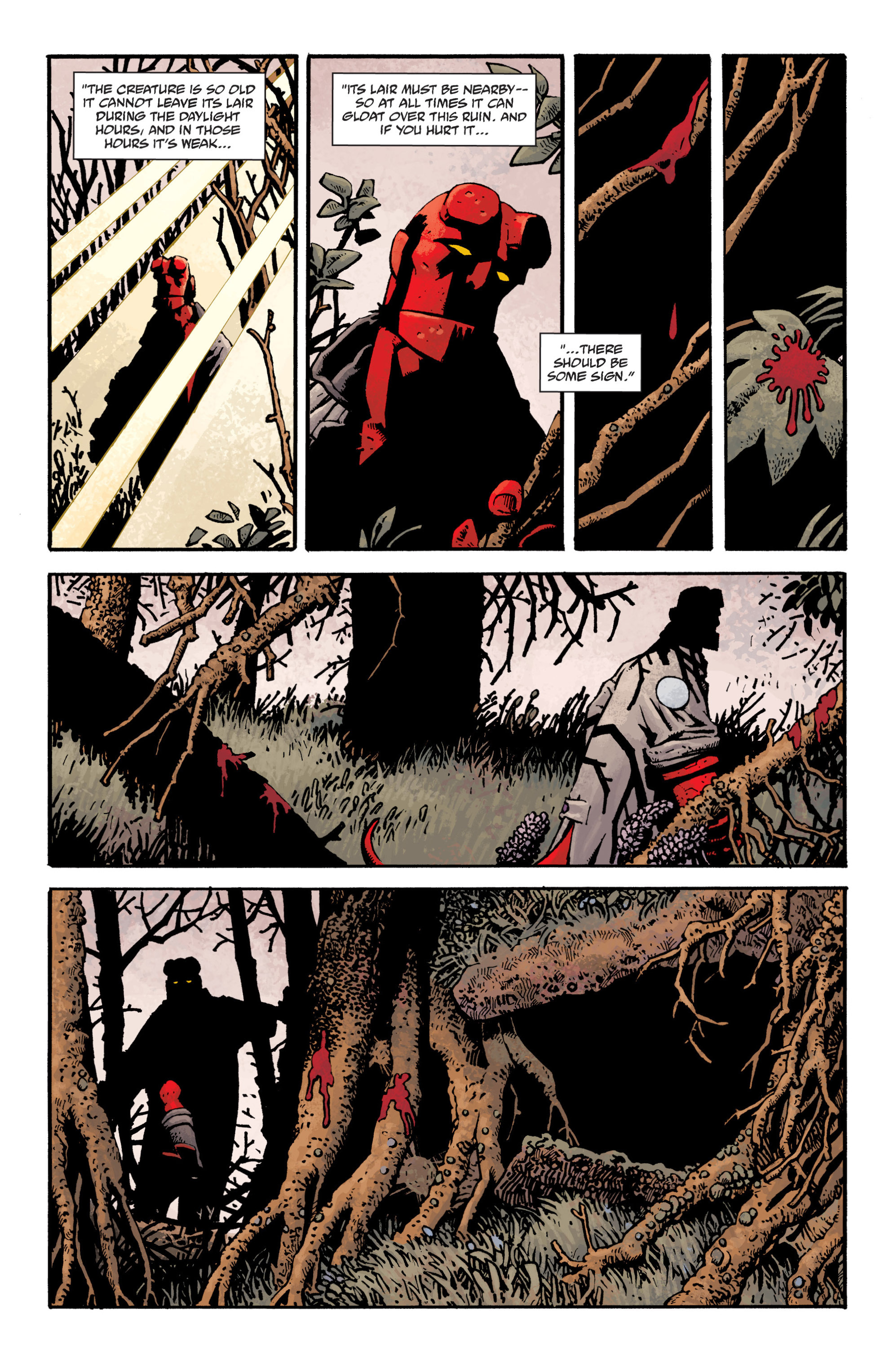 Read online Hellboy comic -  Issue #11 - 133