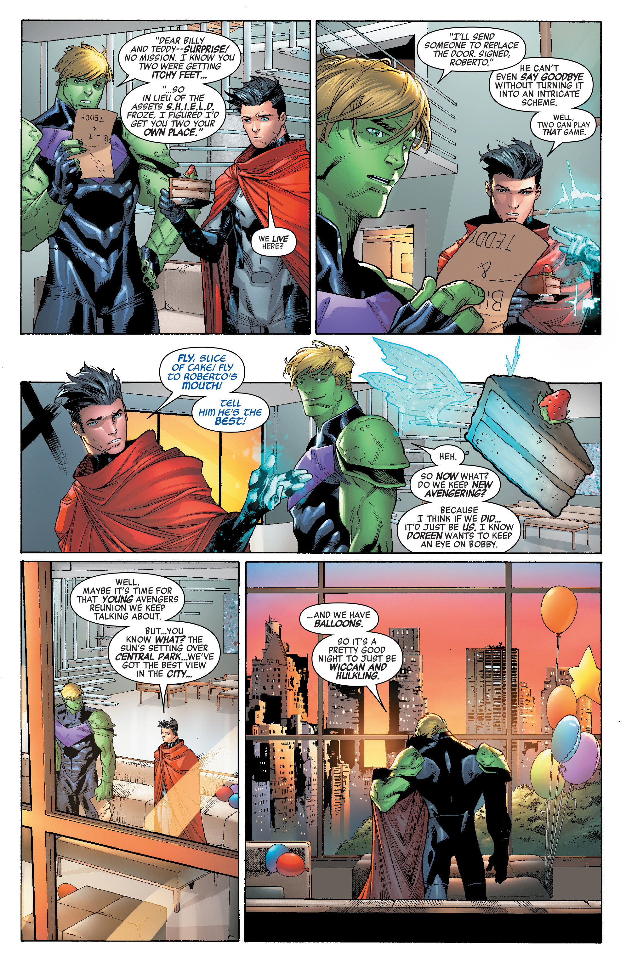 Read online New Avengers (2015) comic -  Issue #18 - 19