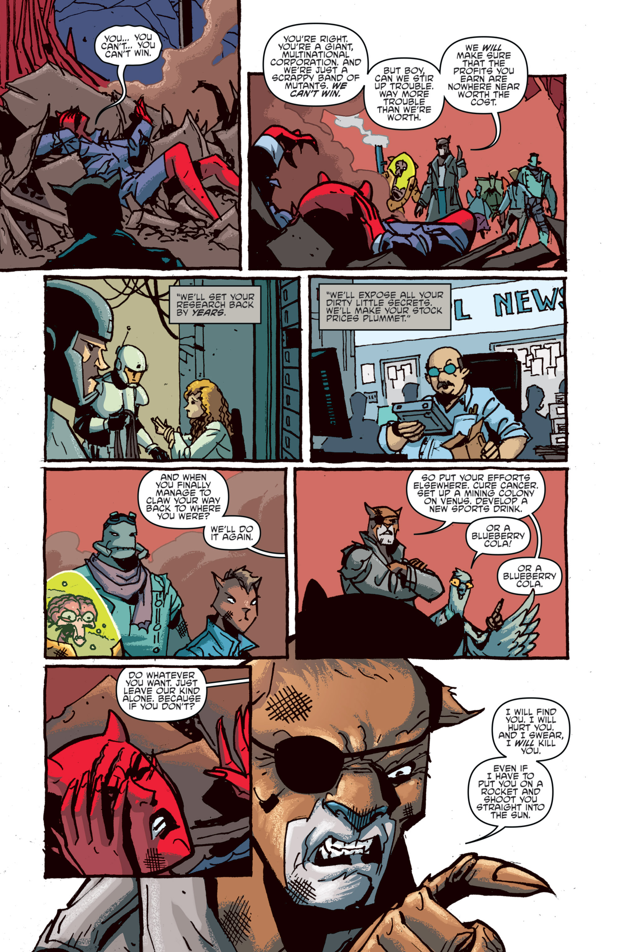 Read online Teenage Mutant Ninja Turtles: Mutanimals comic -  Issue #4 - 21