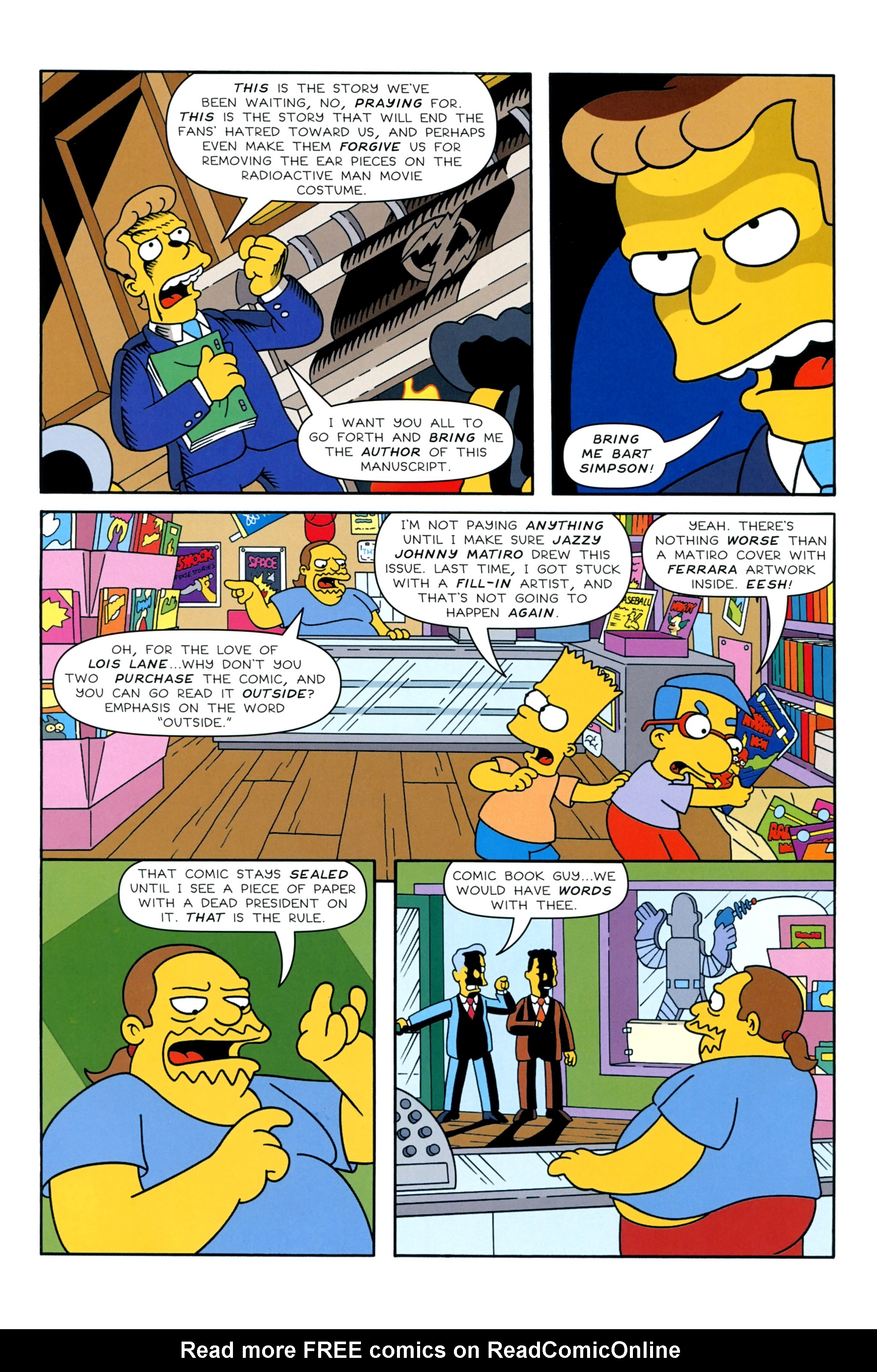 Read online Simpsons Illustrated (2012) comic -  Issue #15 - 31