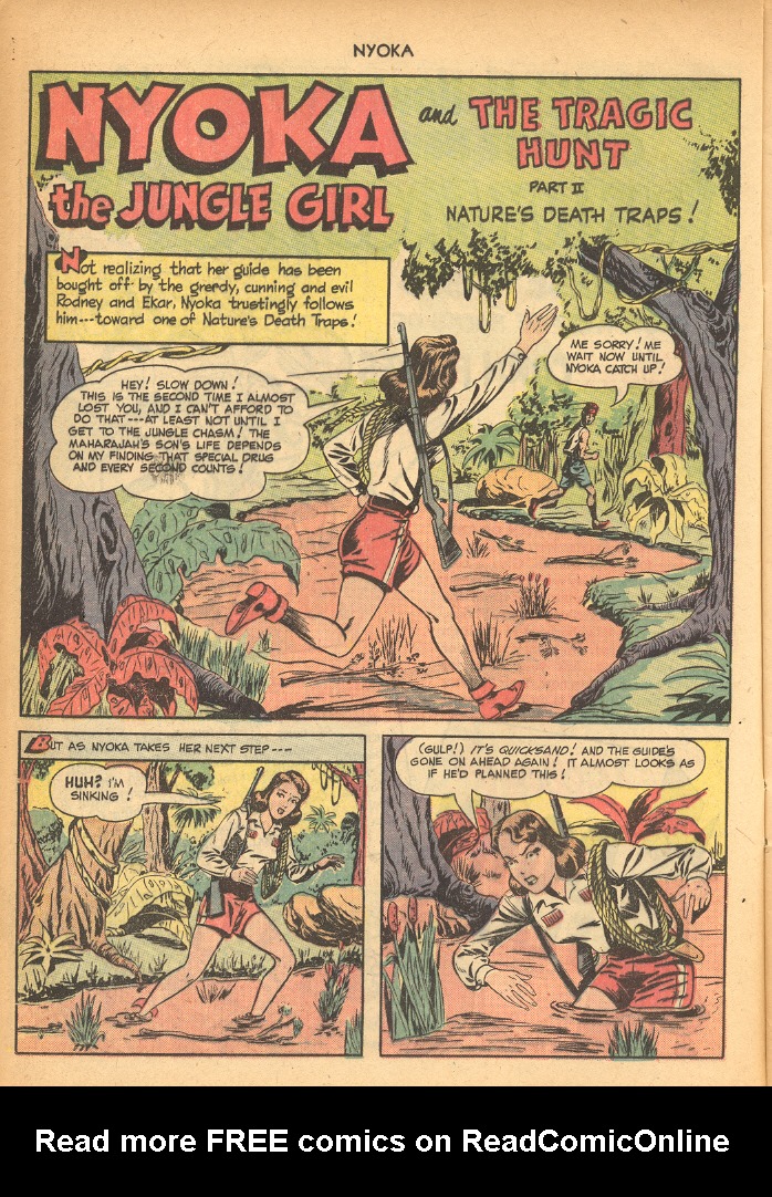 Read online Nyoka the Jungle Girl (1945) comic -  Issue #38 - 12