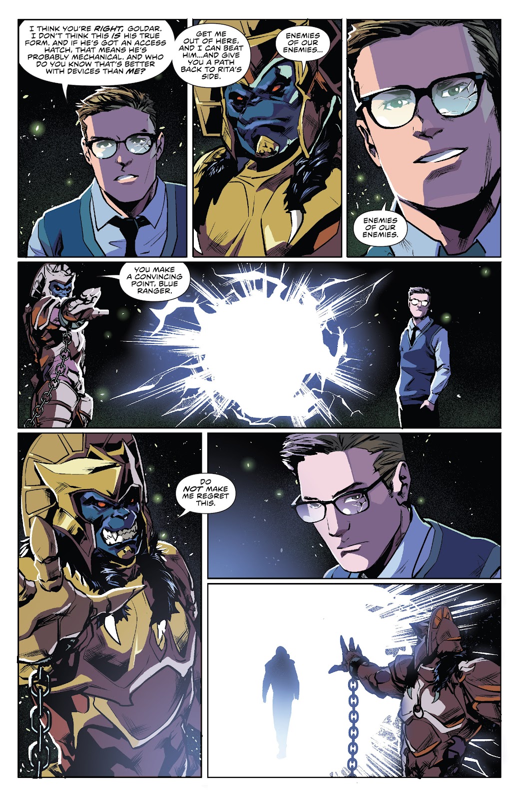 Mighty Morphin Power Rangers issue 9 - Page 12