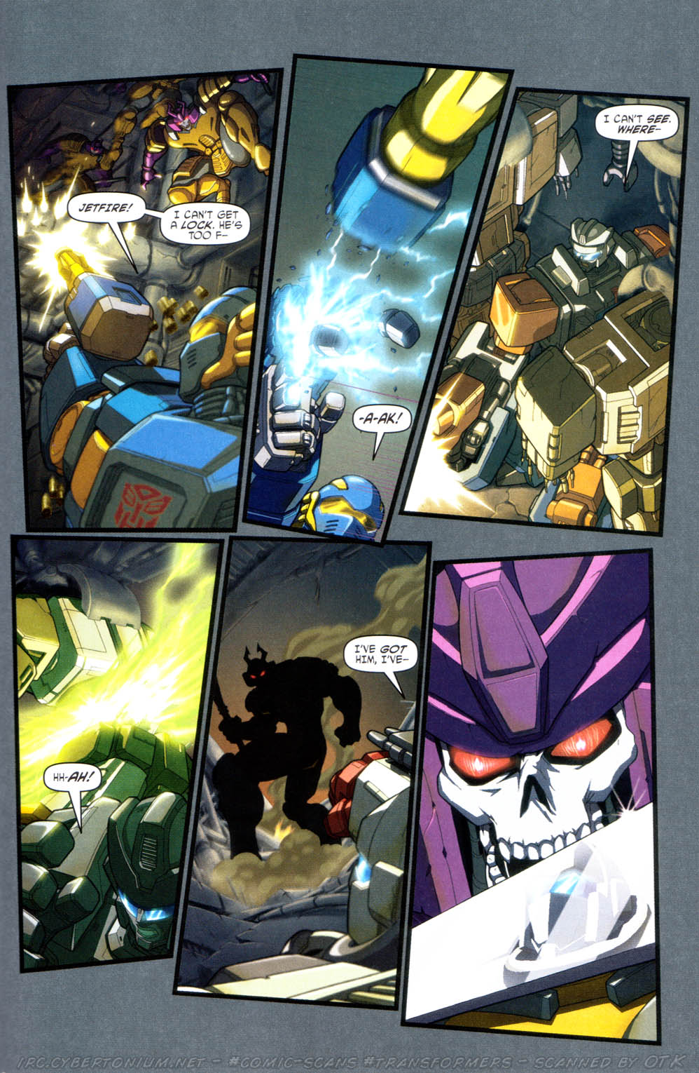 Read online Transformers Armada comic -  Issue #16 - 17