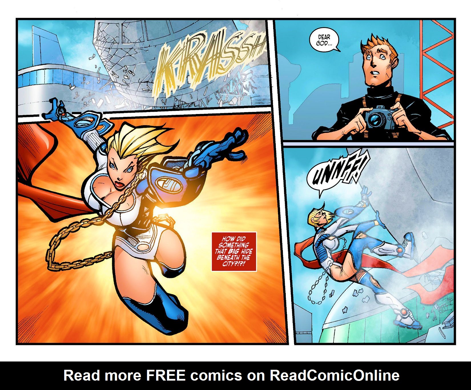Read online Ame-Comi: Power Girl comic -  Issue #1 - 19