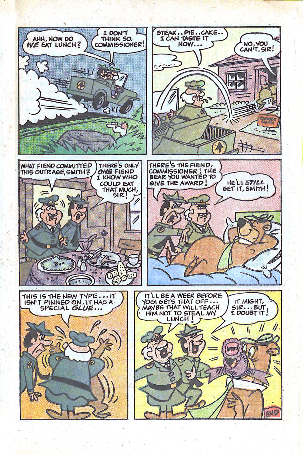 Read online Yogi Bear (1970) comic -  Issue #29 - 21