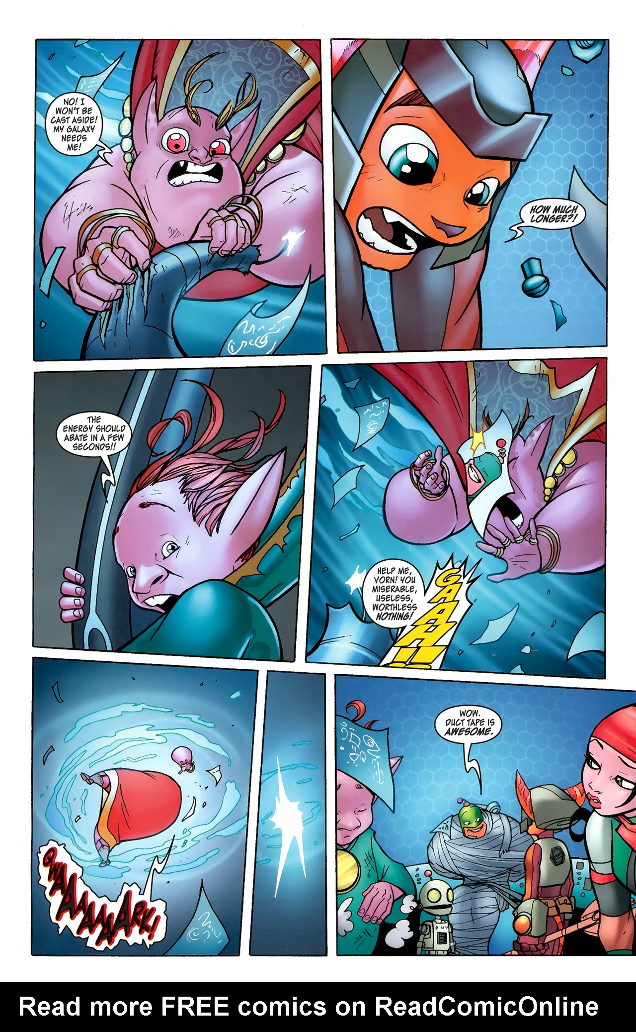 Read online Ratchet & Clank comic -  Issue #6 - 19