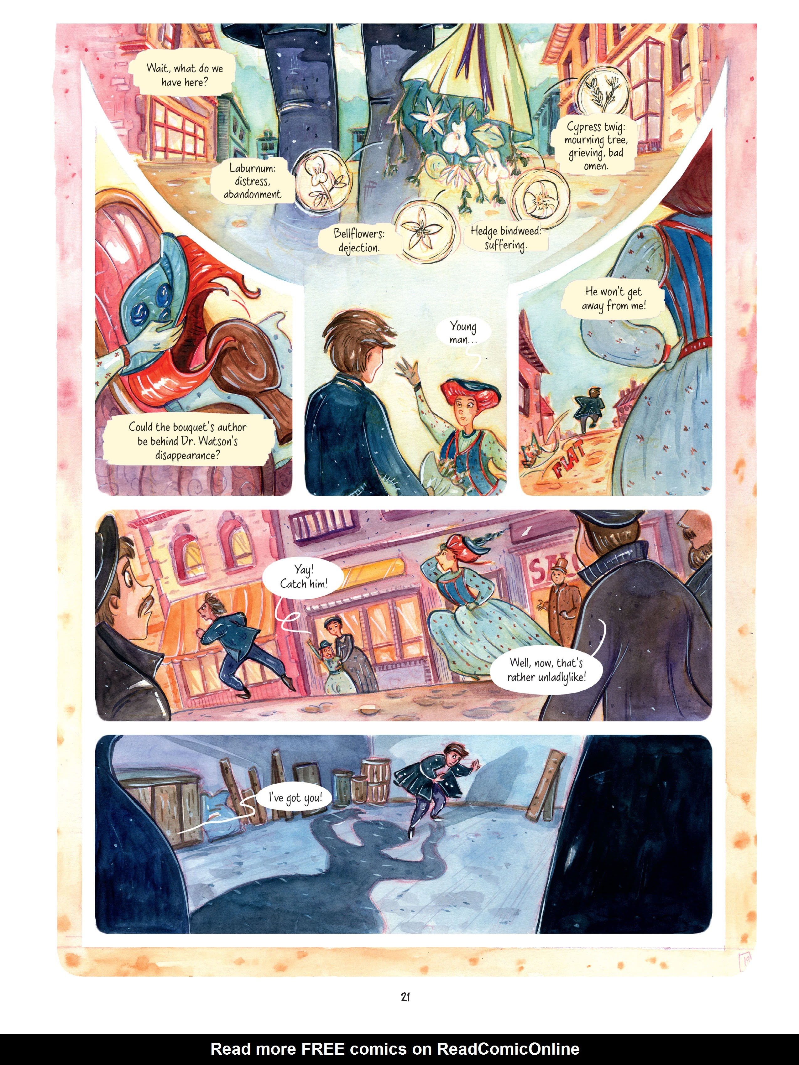 Read online An Enola Holmes Mystery comic -  Issue #3 - 22