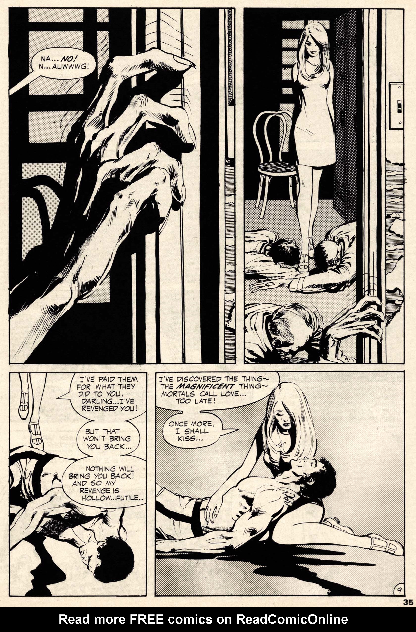 Read online Vampirella (1969) comic -  Issue #10 - 35