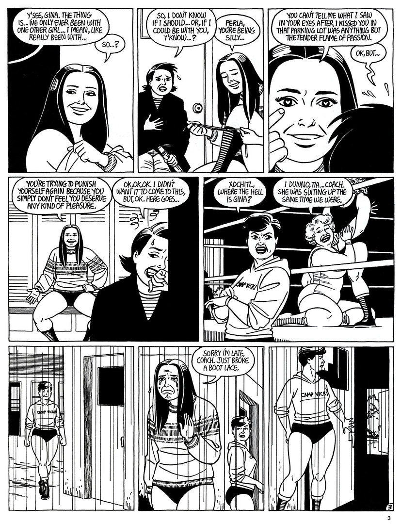 Read online Love and Rockets (1982) comic -  Issue #48 - 5