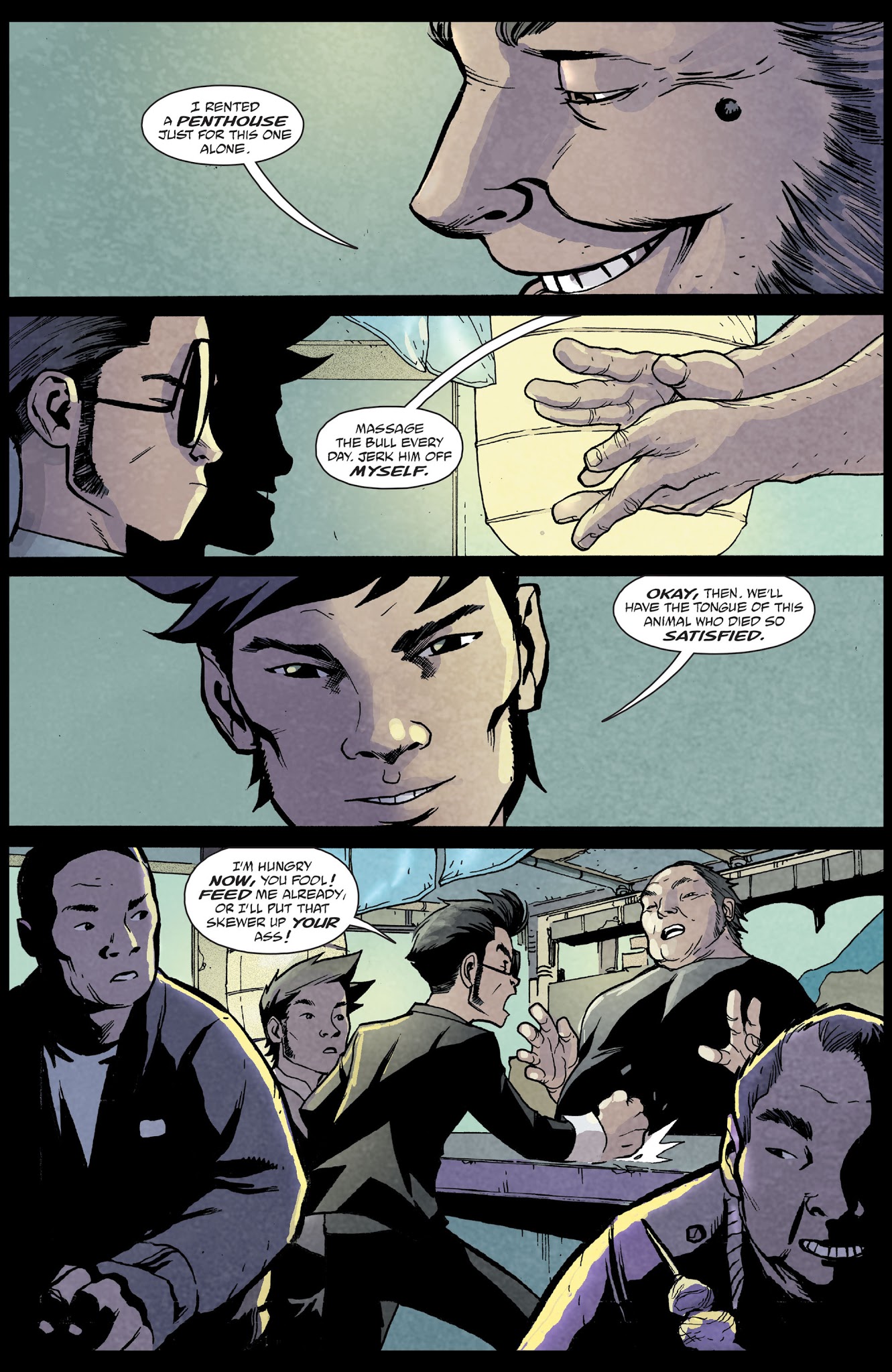 Read online Get Jiro!: Blood & Sushi comic -  Issue # TPB - 56